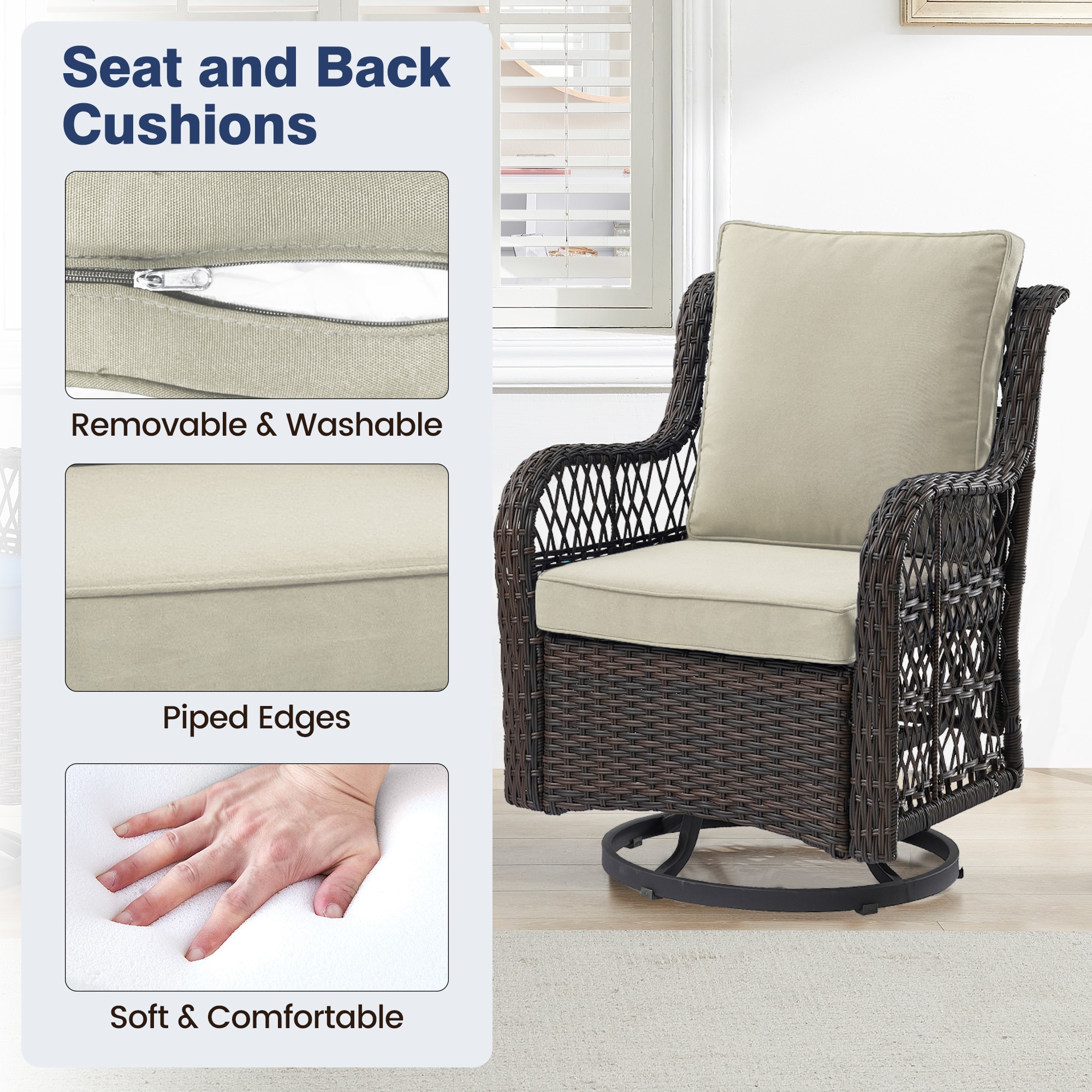 Garvee PC-LS-42 Patio-Chairs - View #6