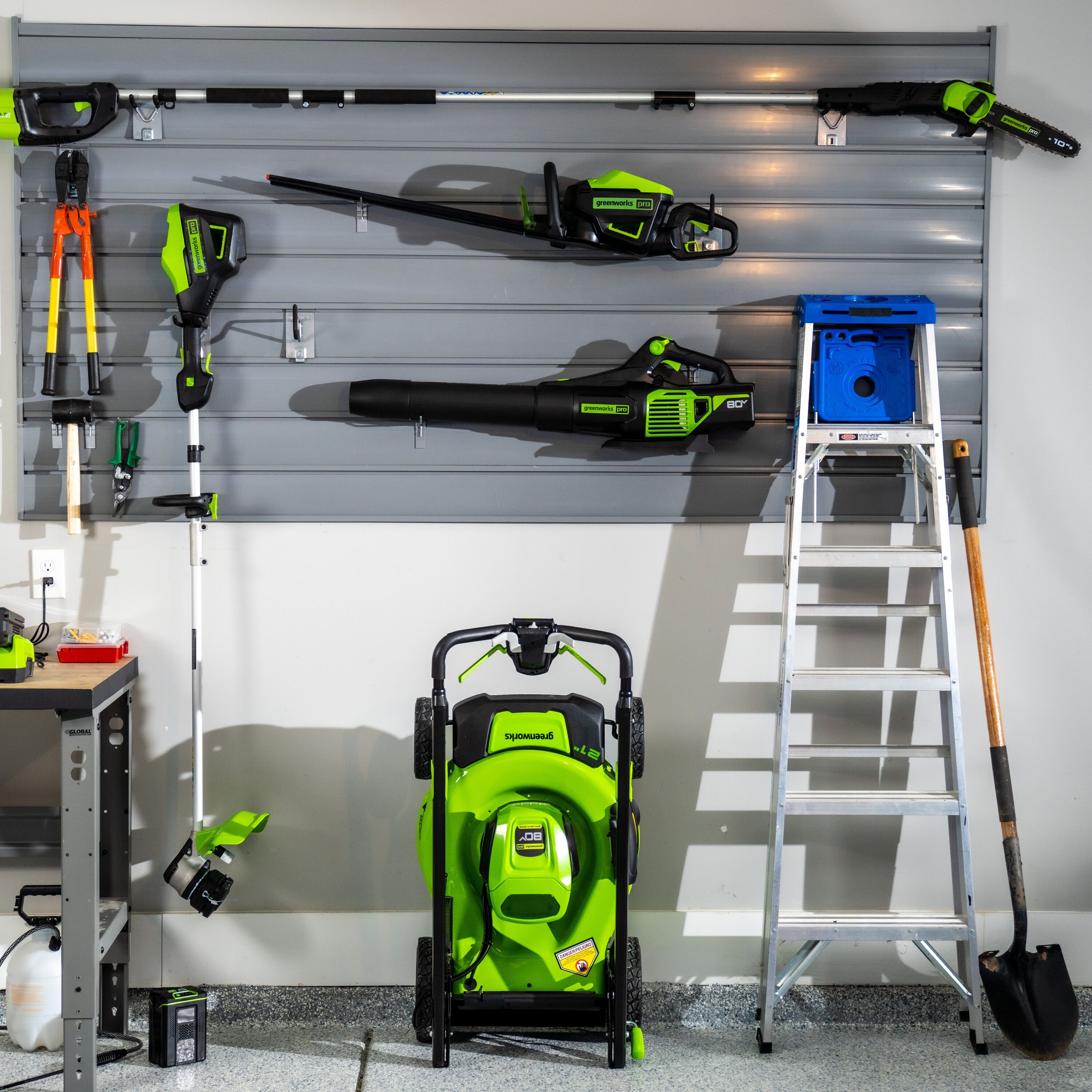 Greenworks MO80L413 Cordless-Elec-Push-Mowers - View #8