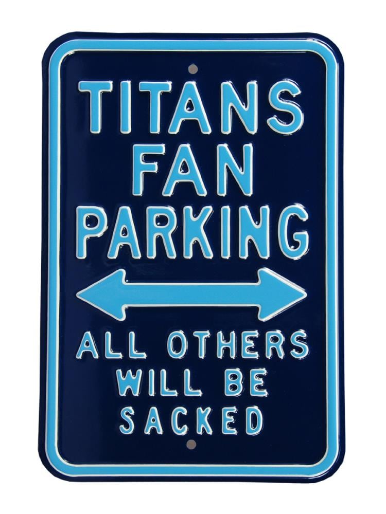 Tennessee Titans Street Sign