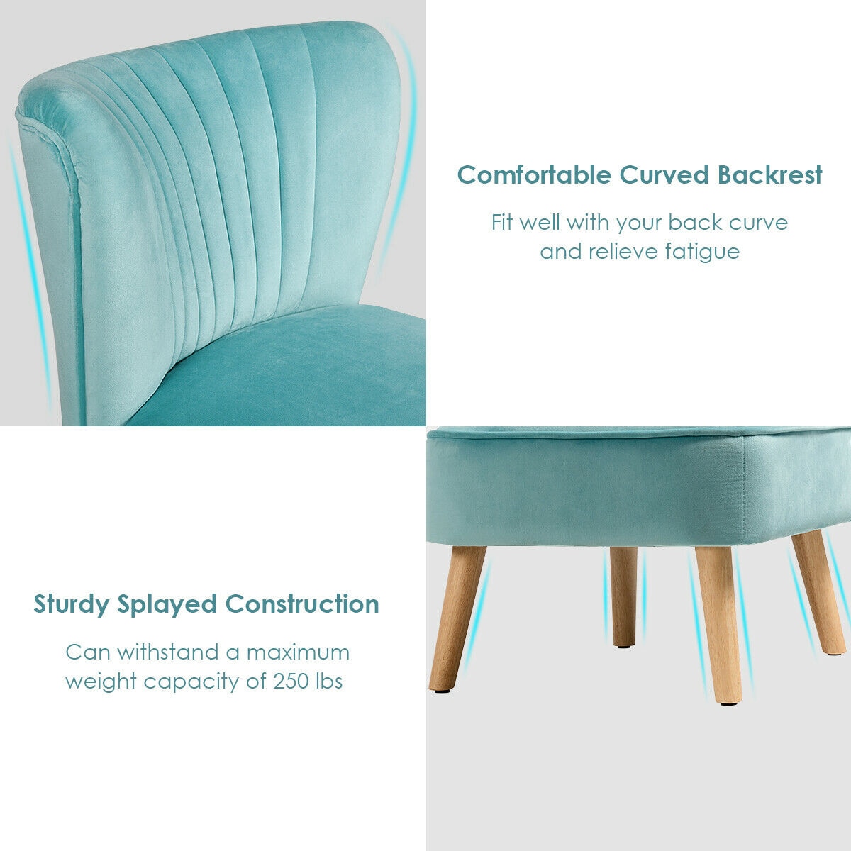 CASAINC WF-HW66637GN-LA chairs - View #6