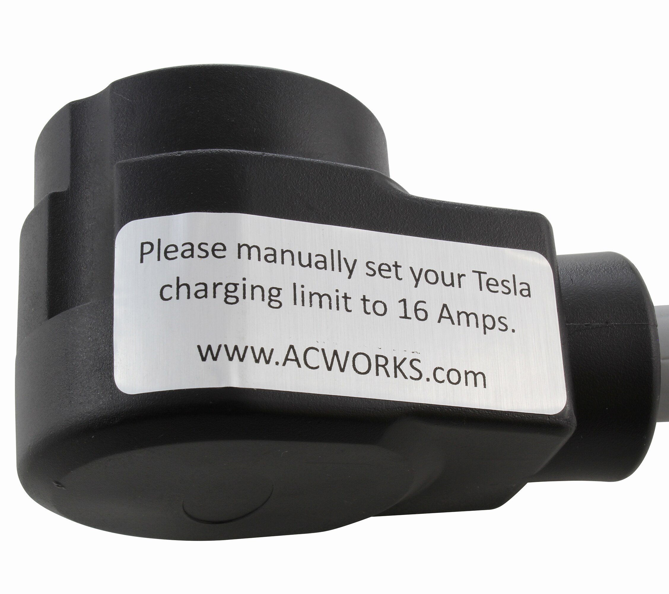 AC Works 3ft NEMA 6-20 20 Amp 250 Volt HVAC Outlet Plug to Tesla