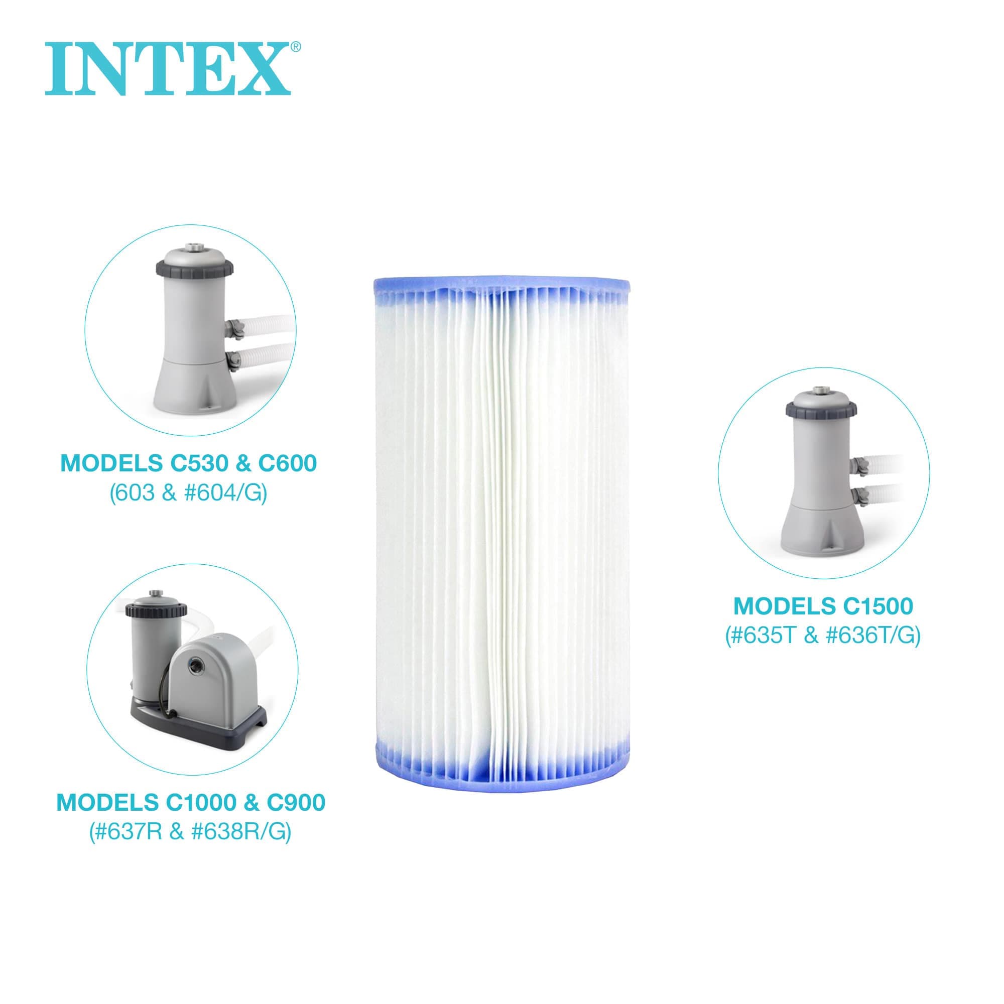 Intex 22647 Pool-Filter-Skim-Sys-Parts - View #3