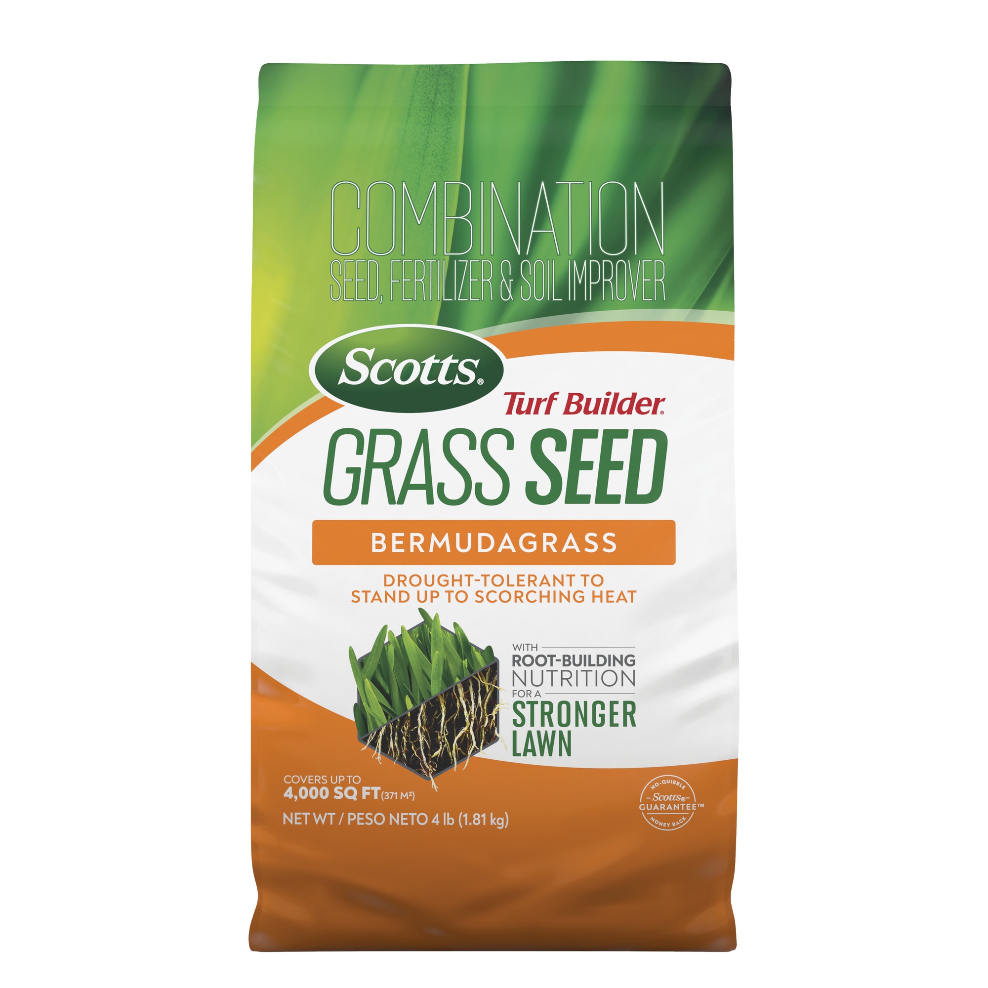 Scotts 18052A Turf Builder 4-lb Bermuda Grass Seed