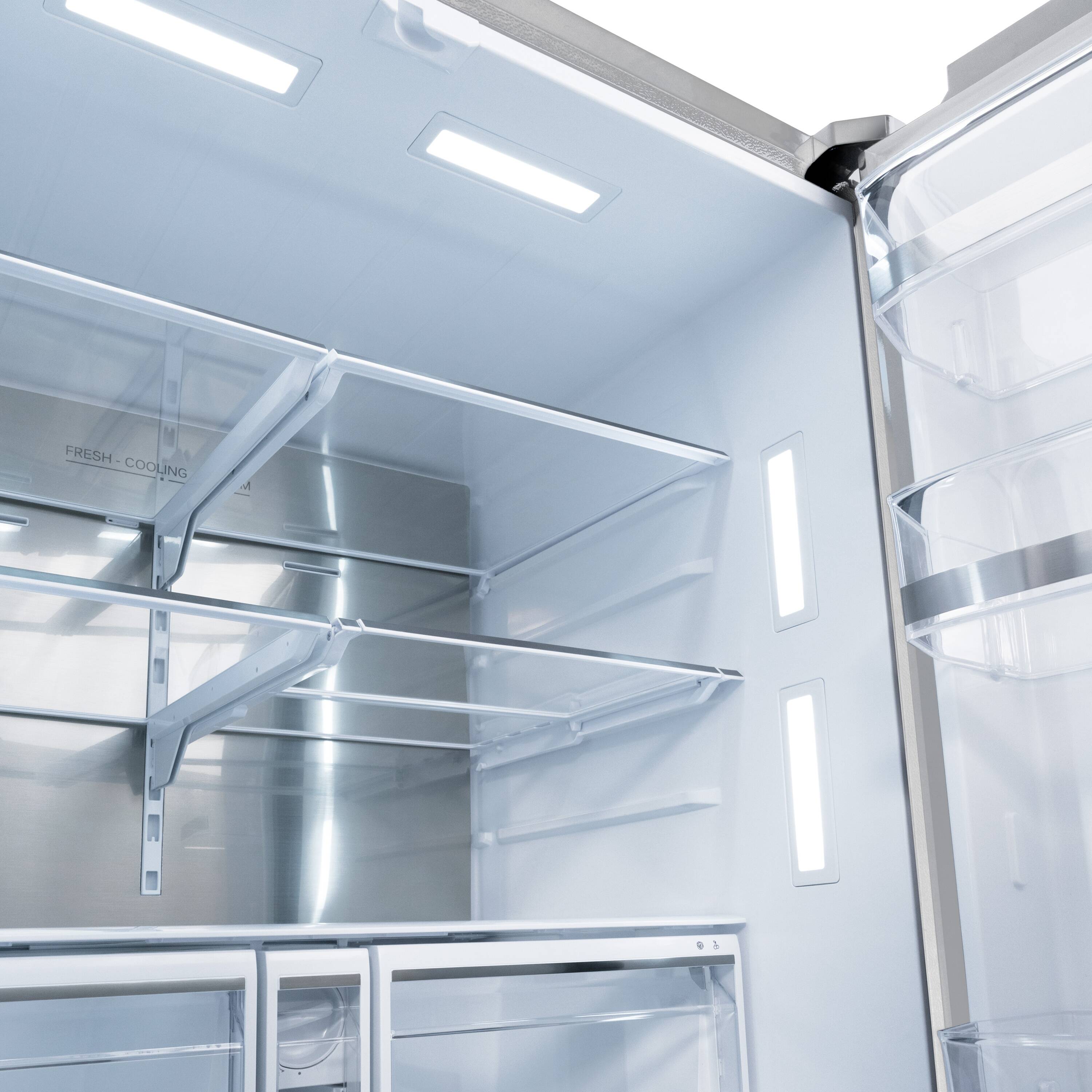 ZLINE KITCHEN & BATH RSMZ-W-36-FG French-Door-Refrigerators - View #5