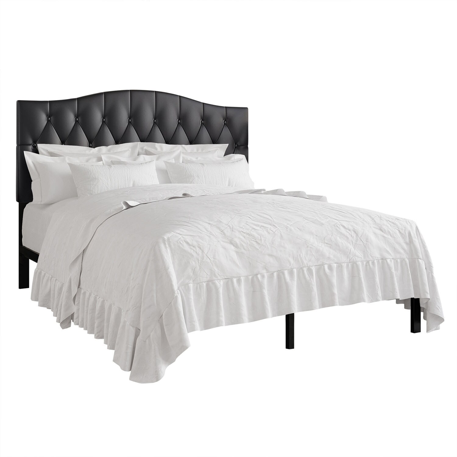 ChaletPosh C8389QPL-BK-PU beds - View #2