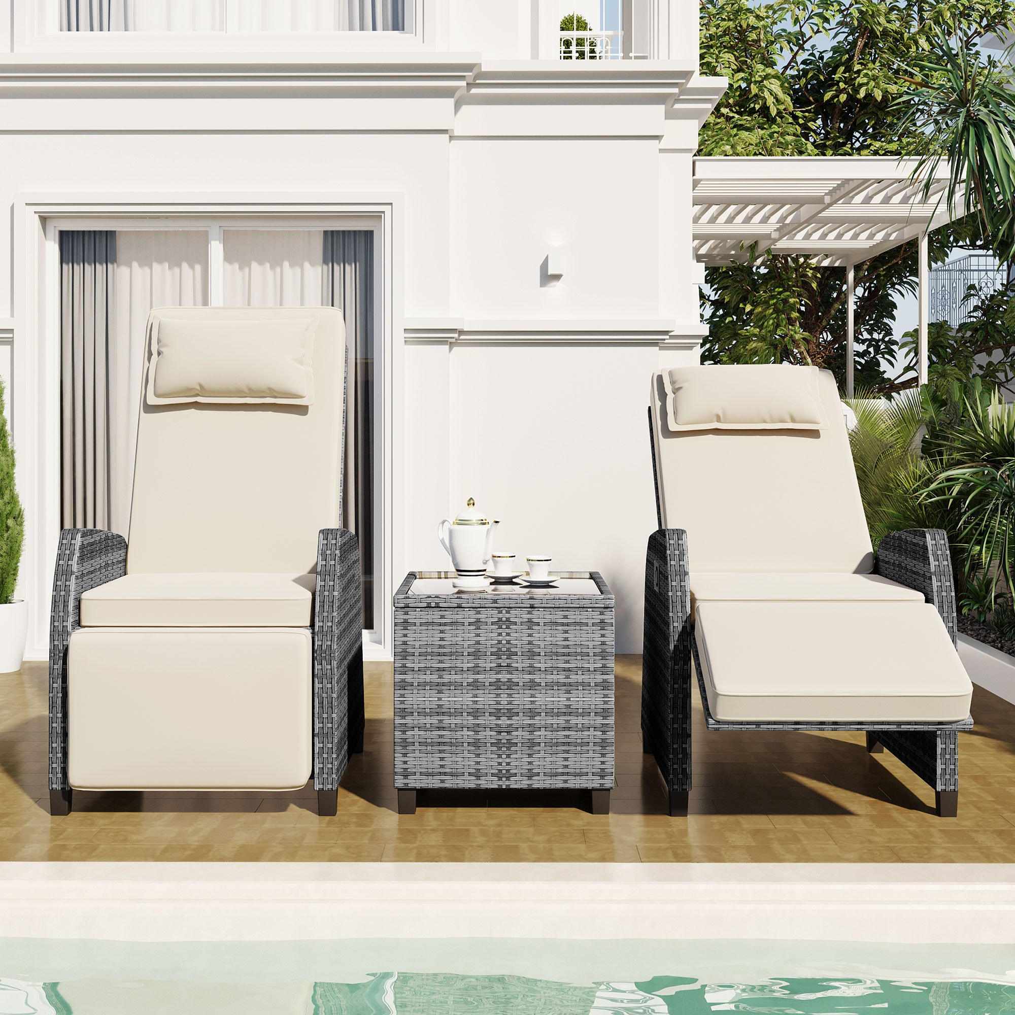 ModernLuxe L-WY000325AAA Patio-Conversation-Sets - View #2