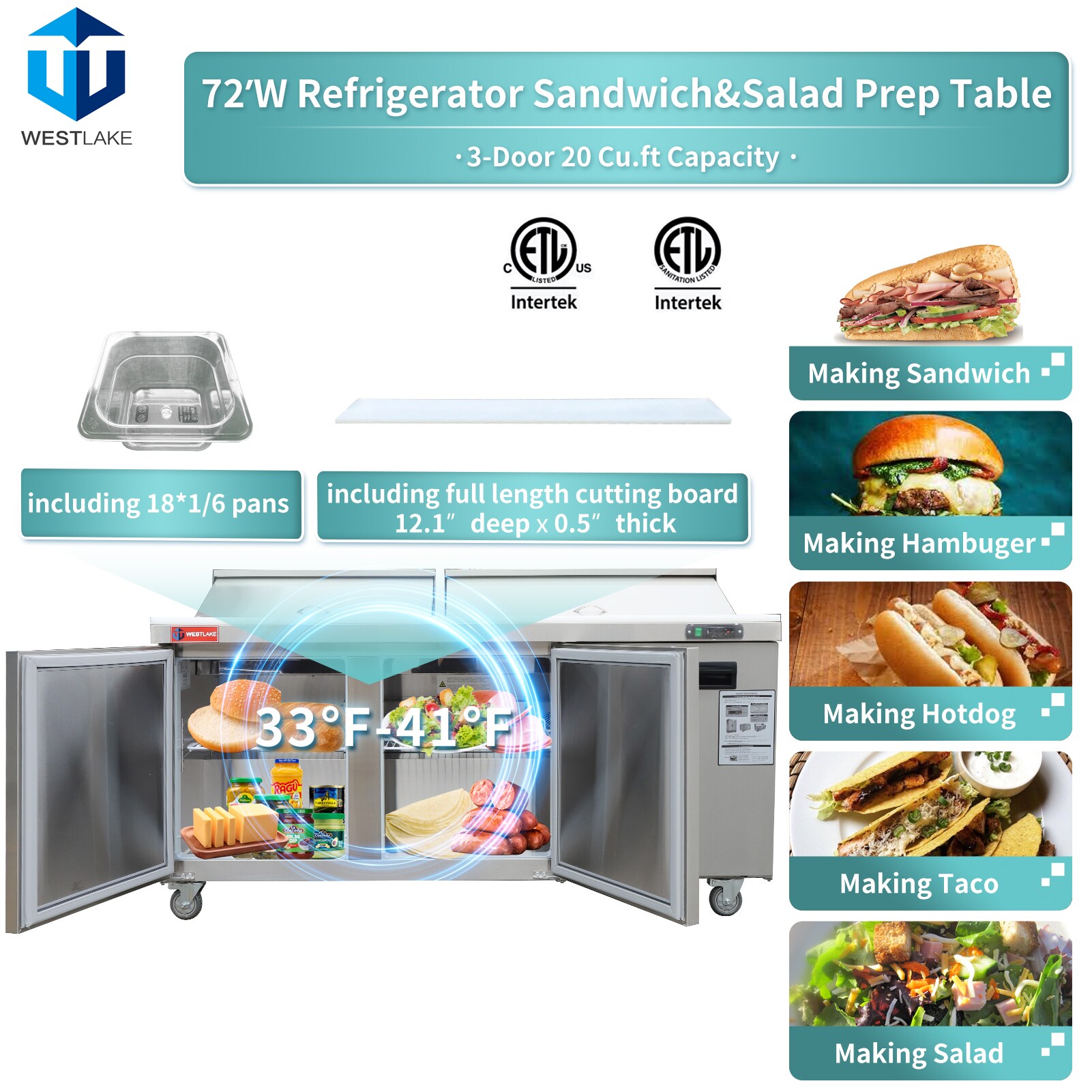 Jeremy Cass GWCLWASH81 Commercial-Refrigerators - View #2
