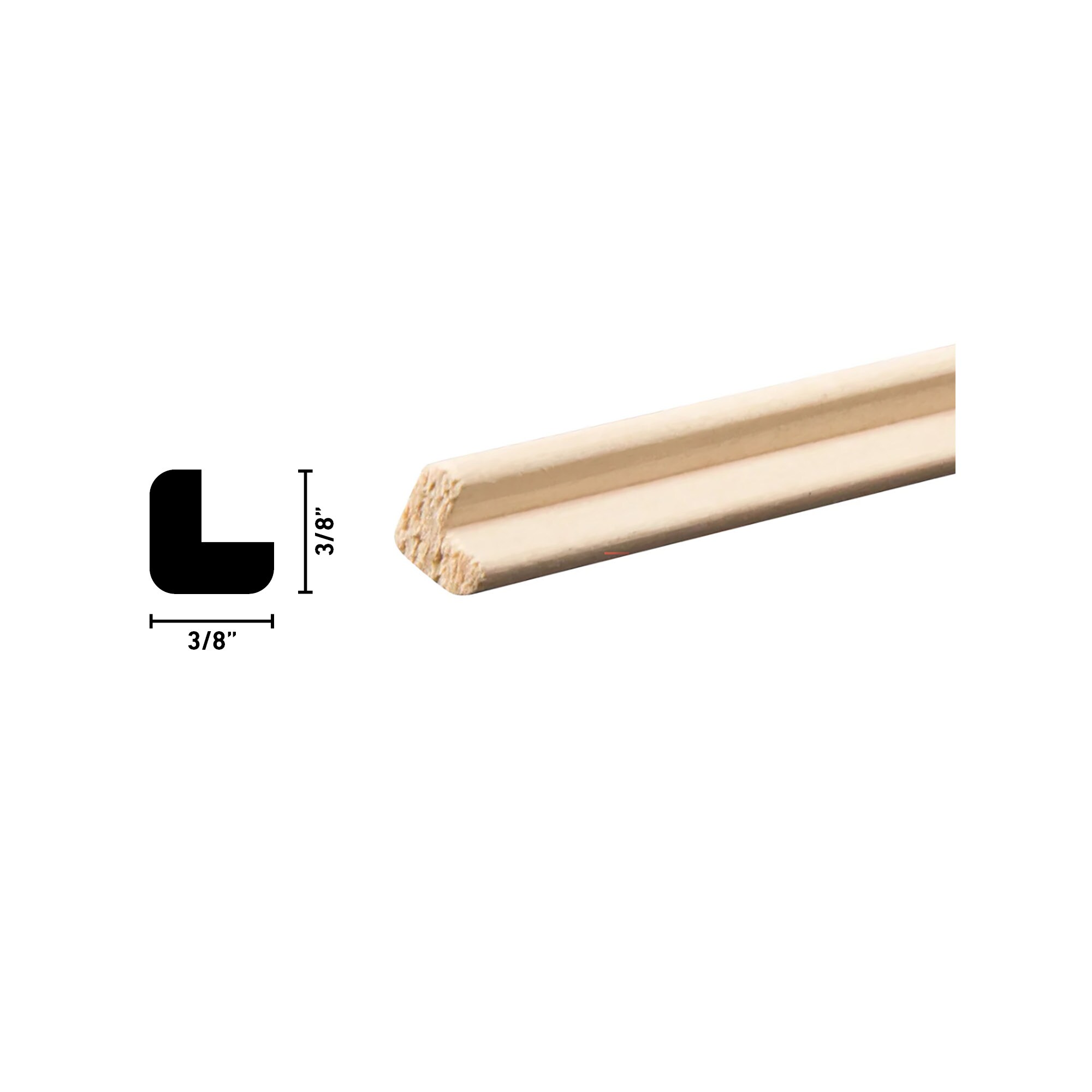 Ornamental Mouldings 10057-4POPR Corner-Guard - View #3