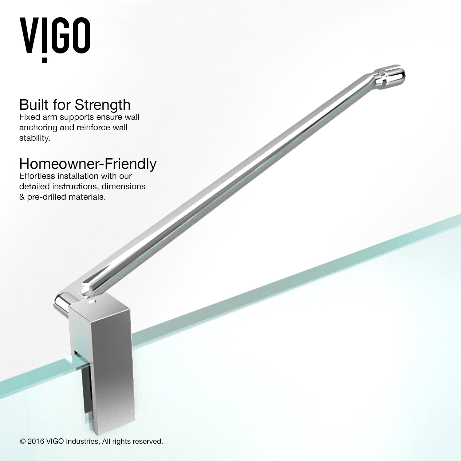 VIGO VG6011CHCL363 Shower-Doors - View #9