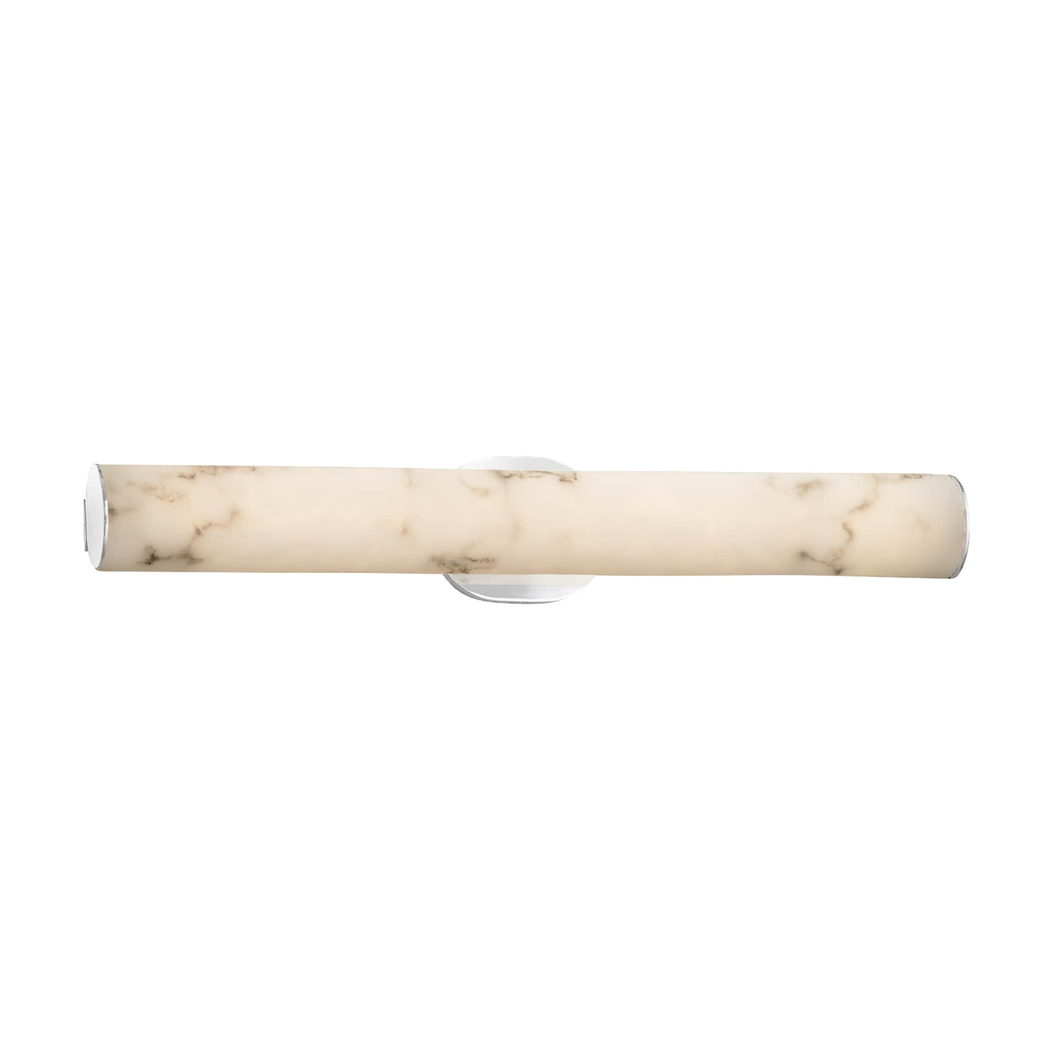 Justice Design Group FAL-8655-CROM LumenAria 28-in 1-Light Polished Chrome LED Transitional Vanity Light
