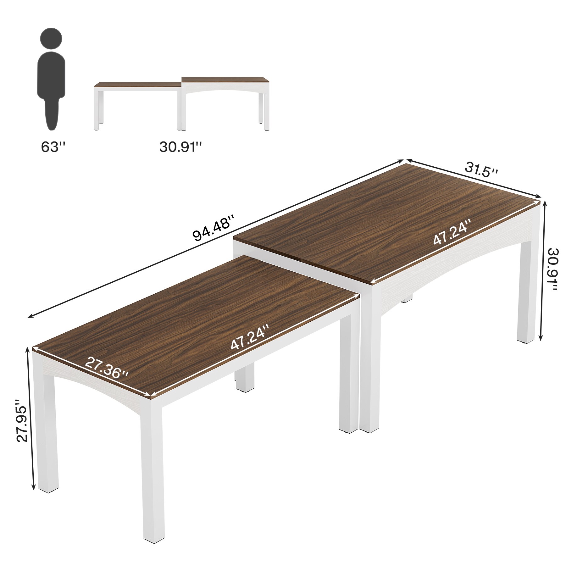 Fnova LWTJ-RY0128 Dining-Tables - View #7