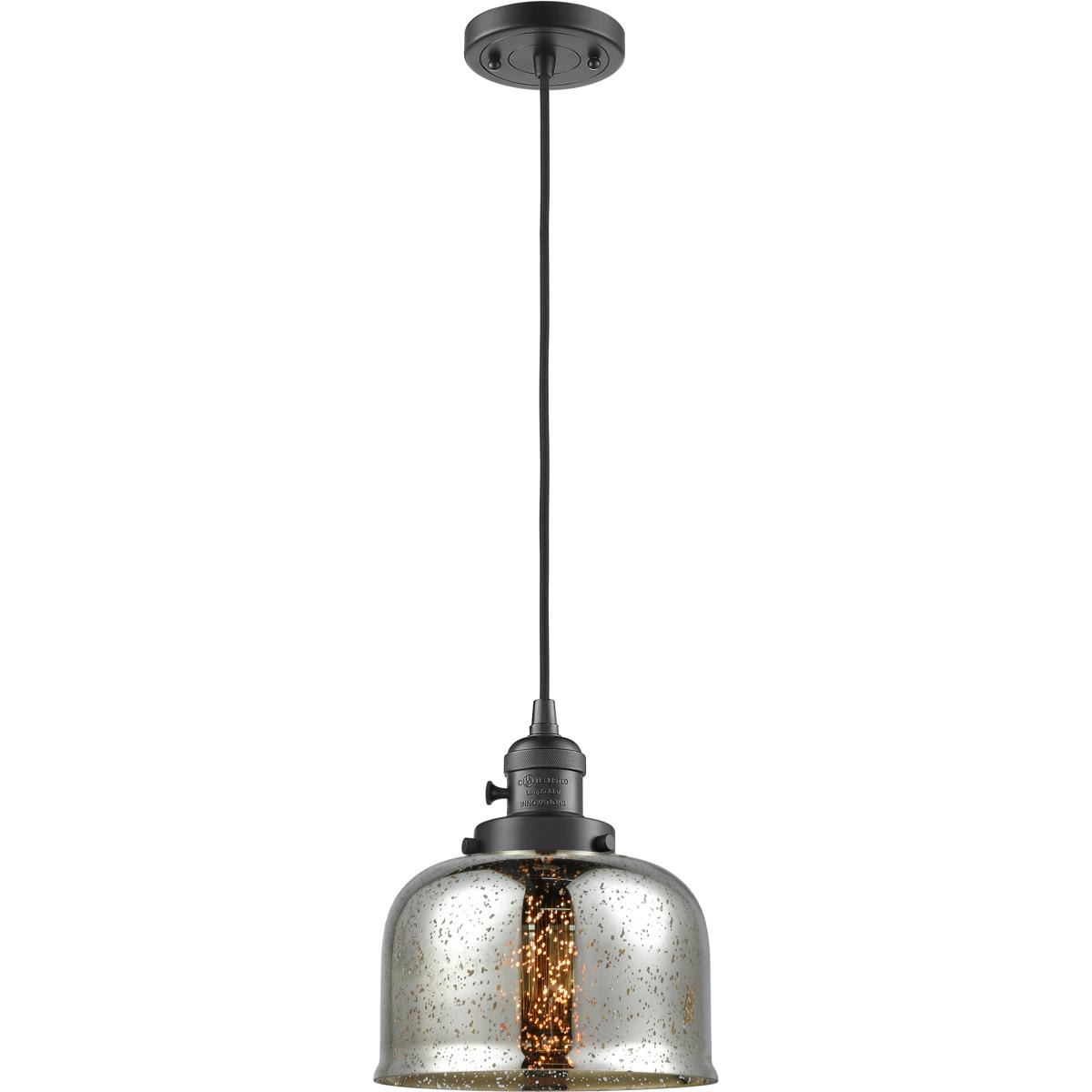 Innovations Lighting 2344073 201CSW-OB-G78-LED Franklin Restoration Bell Mini Pendant