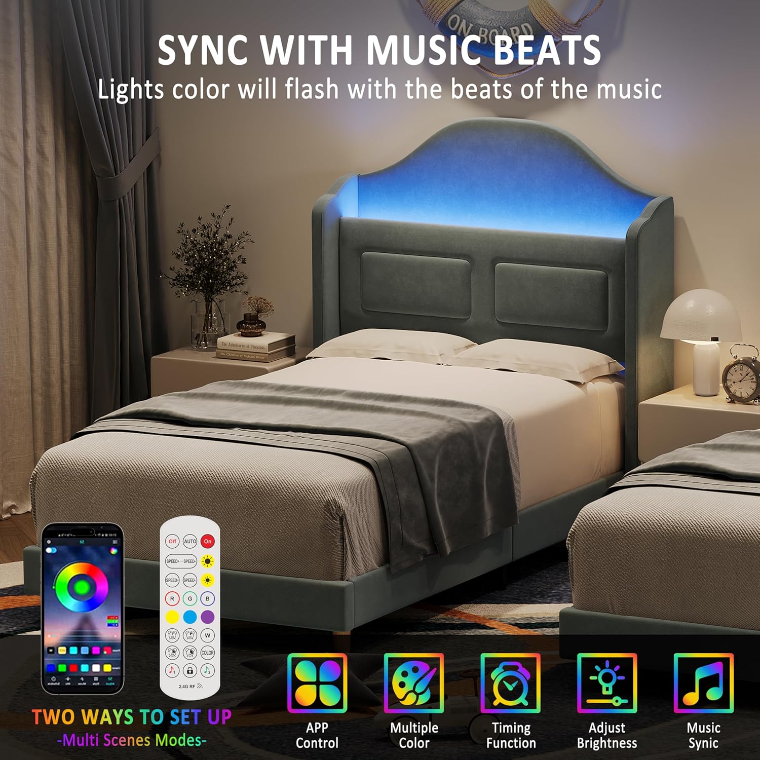Qeetex LHF-BED-PHO-15HU3URU beds - View #7