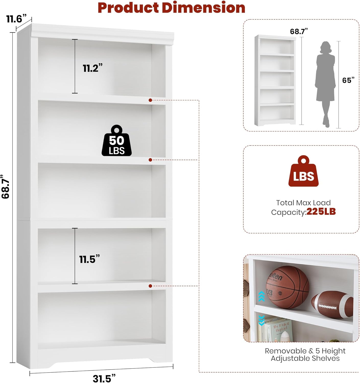 Garvee 4VZ-IDU-2 Free-Standing-Shelving - View #2