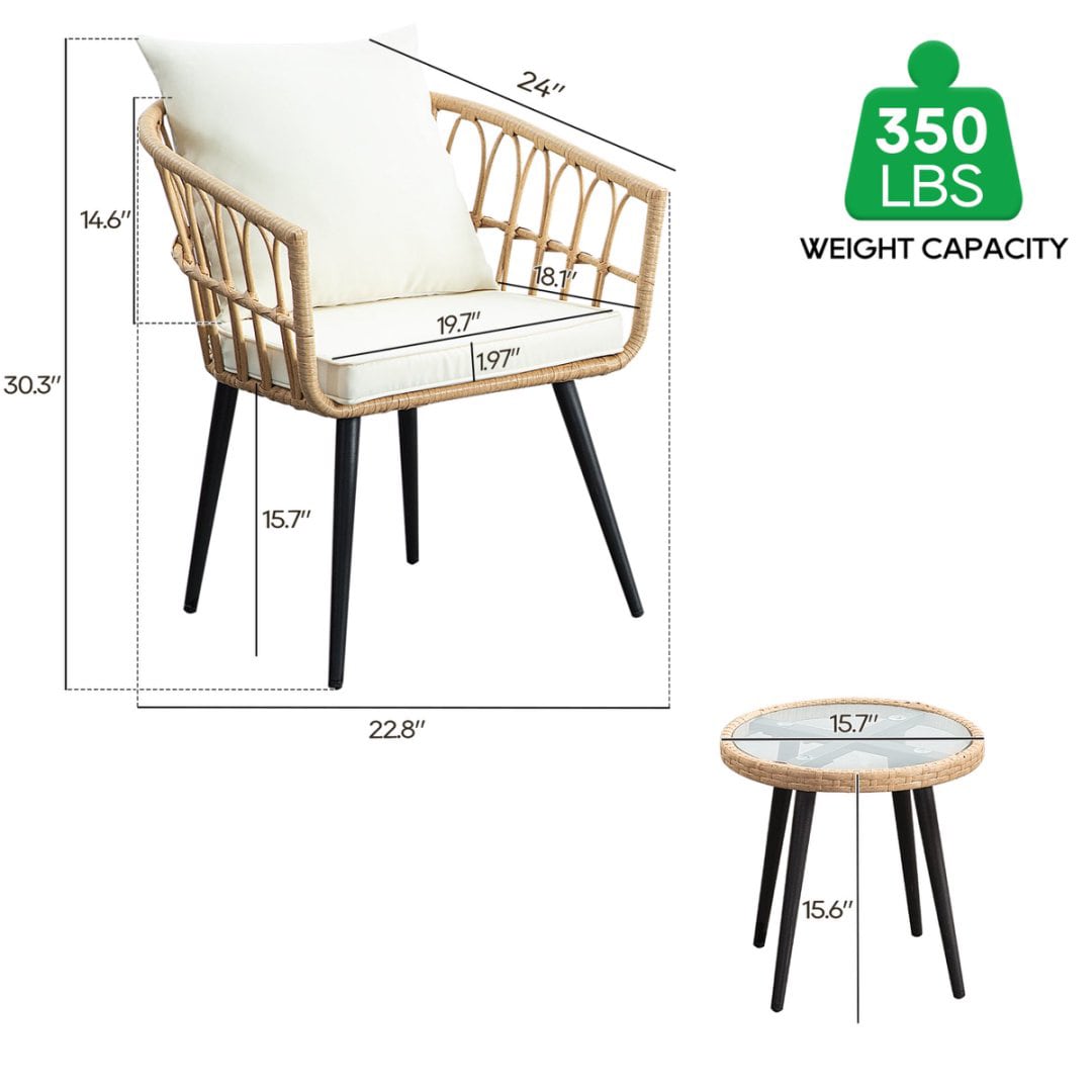 EarlGrove LS-MZ30089 Patio-Conversation-Sets - View #3
