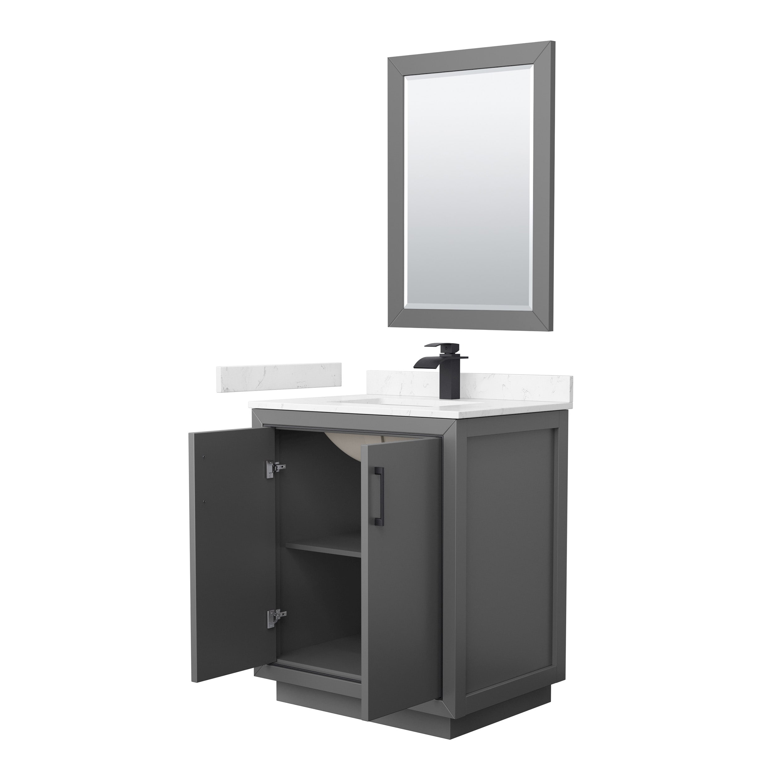 Wyndham Collection WCF111130SGBC2UNSM24 Bath-Vanity-Combo - View #2