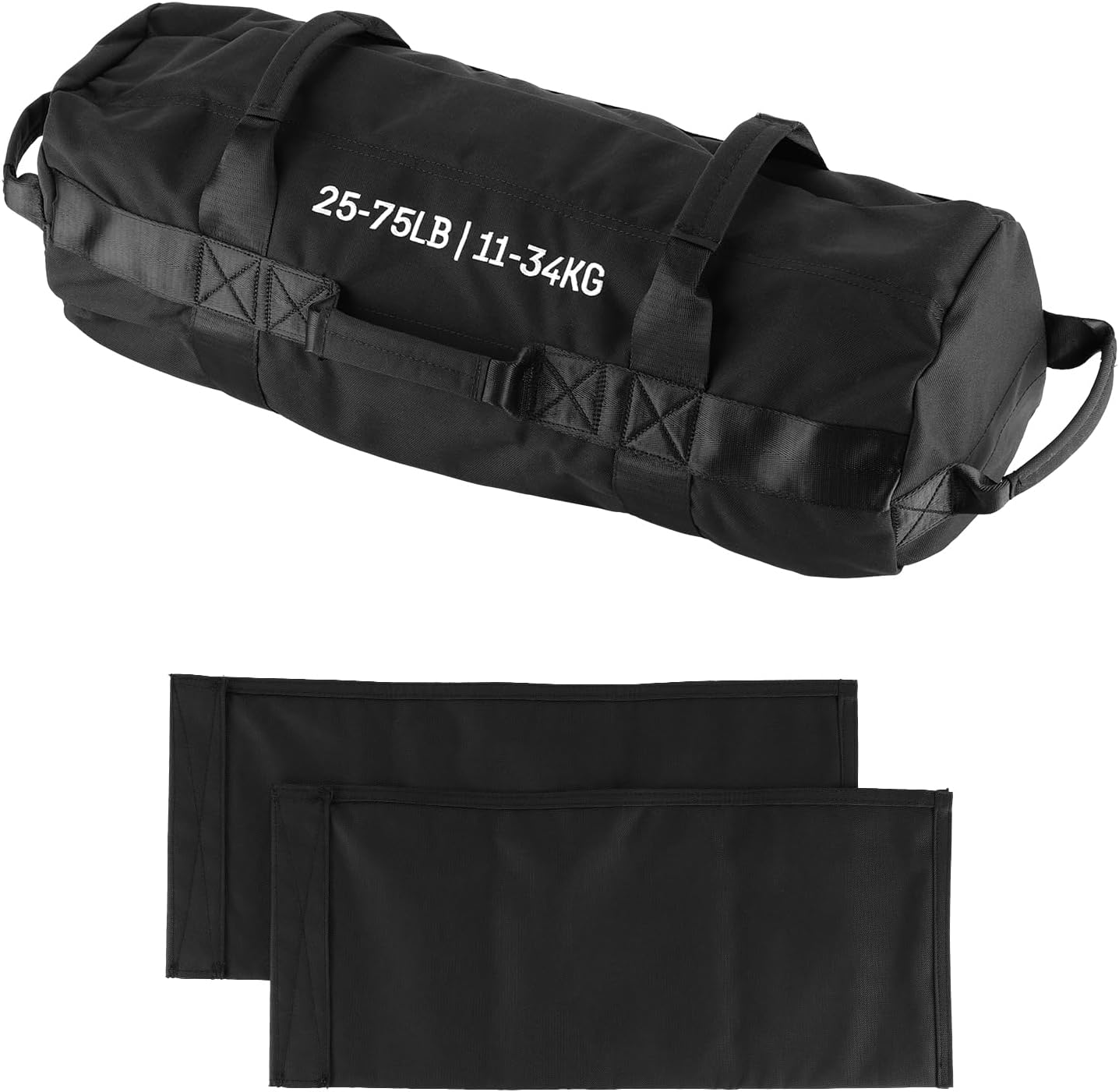 GAOMON - Workout Sandbag Unfilled 25-75 LBS Heavy Duty Fitness Sandbag for Strength Training Core...