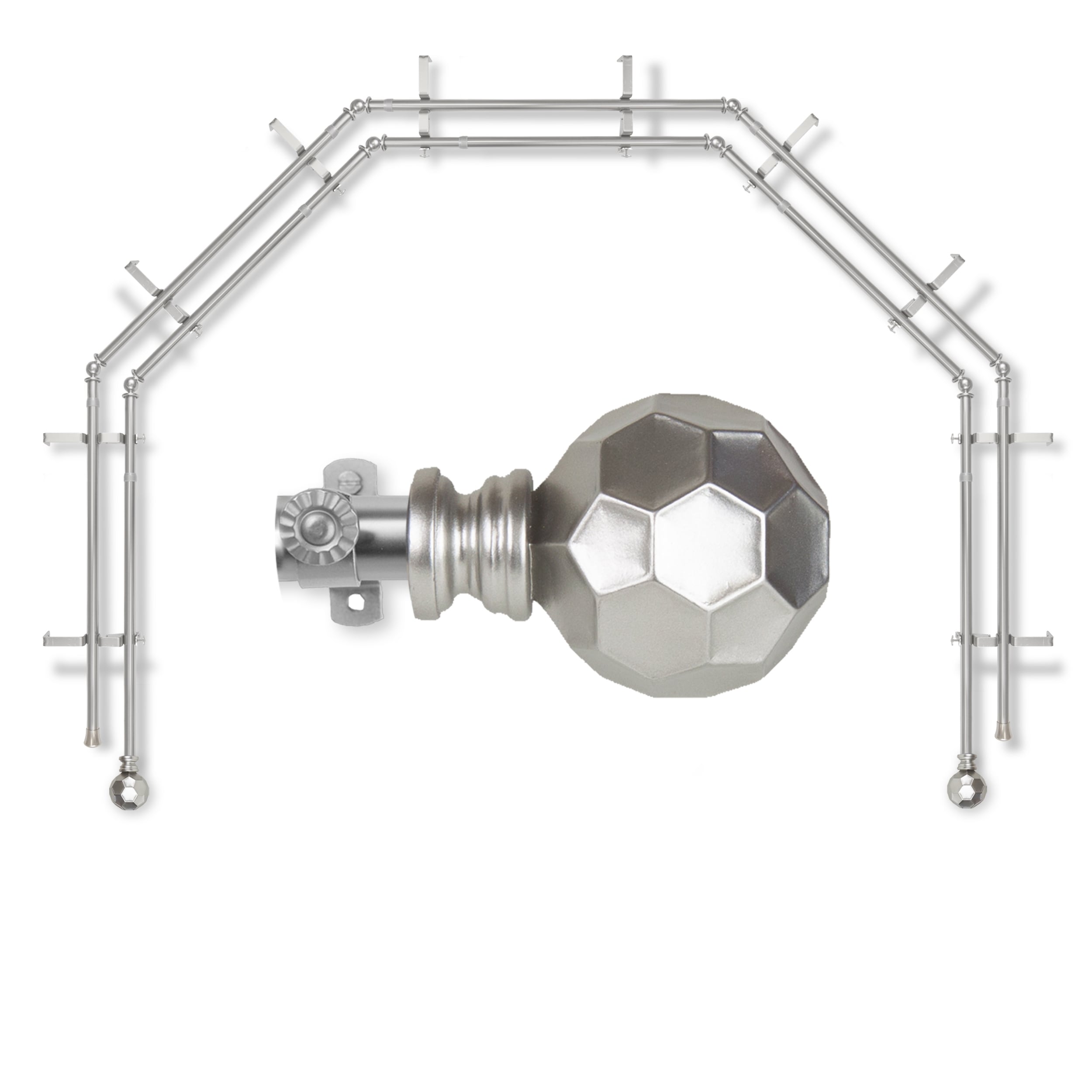 Hart & Harlow L-5BAY-90-5D Curtain-Rods - View #2