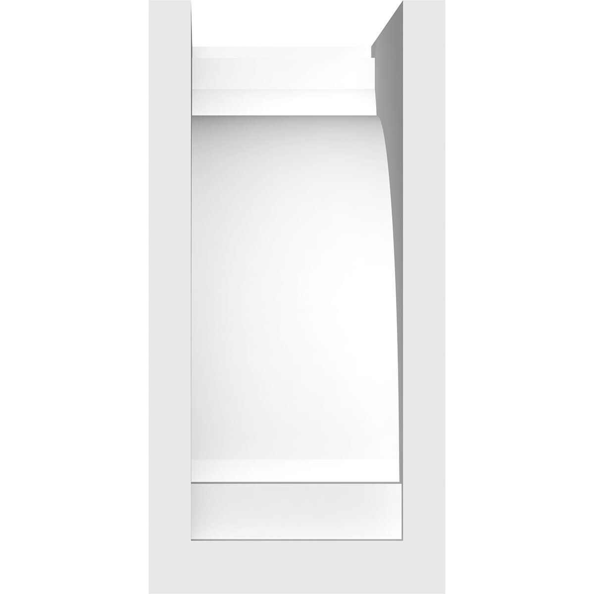 Ekena Millwork BKTP04X07X07HUG Exterior-Brackets-Braces - View #4
