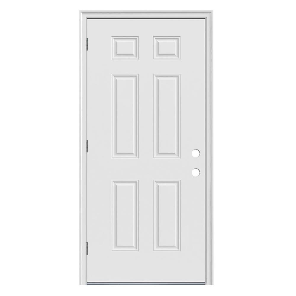 Steel Right-hand outswing Front Doors at Lowes.com