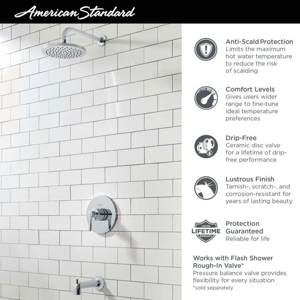 American Standard TU105508.295 Tub-Shower-Faucets - View #6