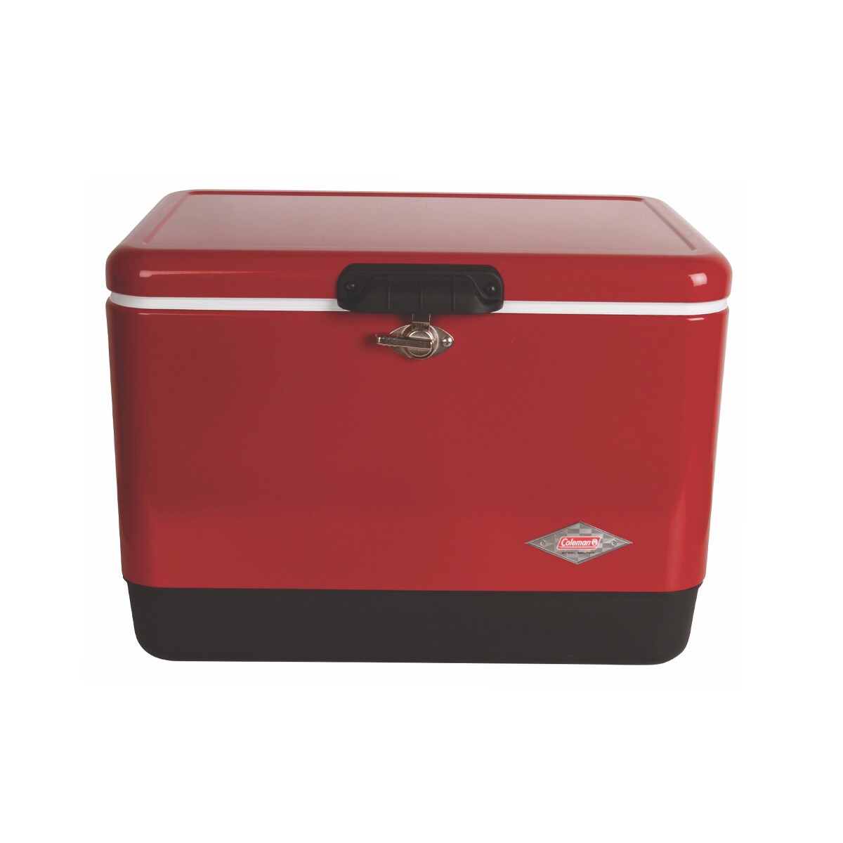 Coleman Coleman Steel Belted Red 54-Quart Insulated Chest Cooler