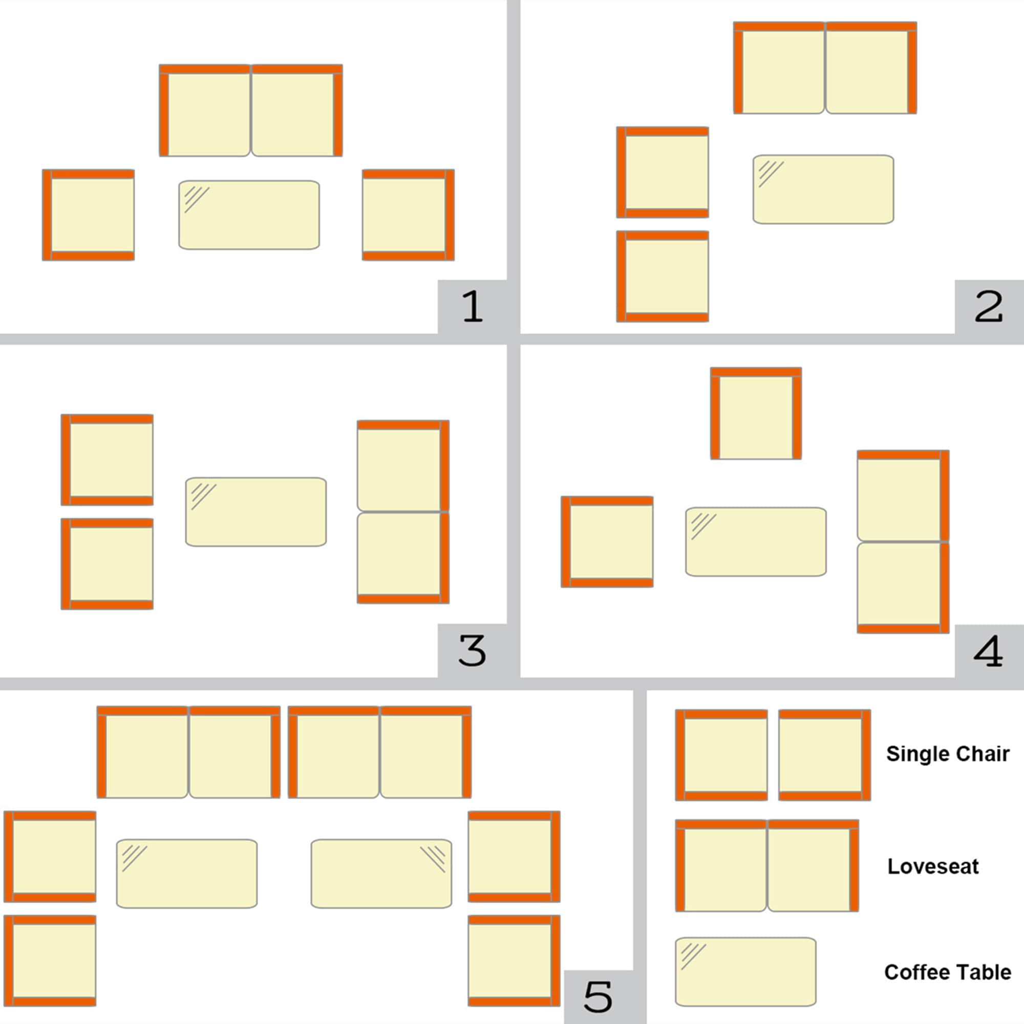 Costway LWS00027 Patio-Conversation-Sets - View #10