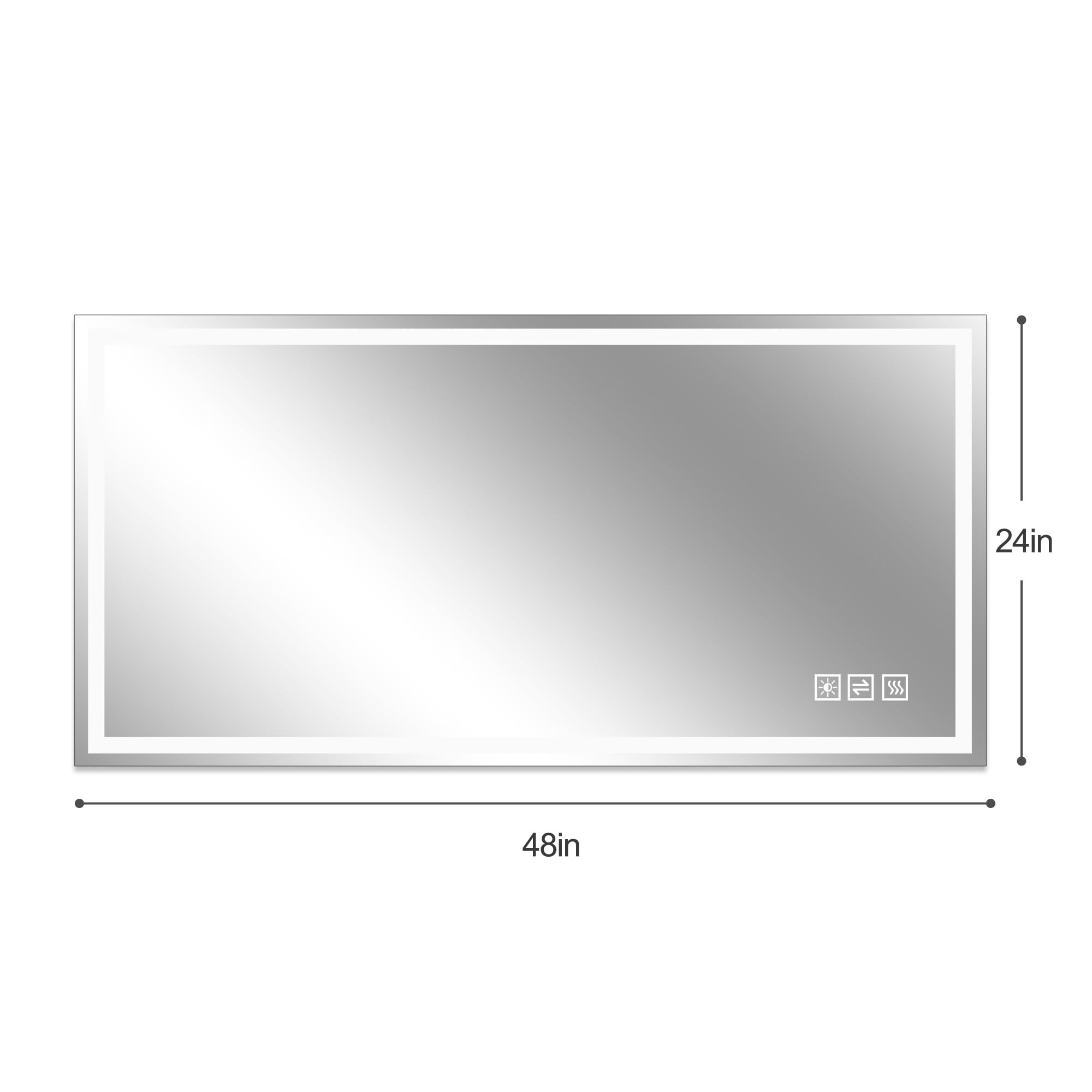 Vanityfus VF-LH-33629 Framed-Bath-Mirrors - View #3