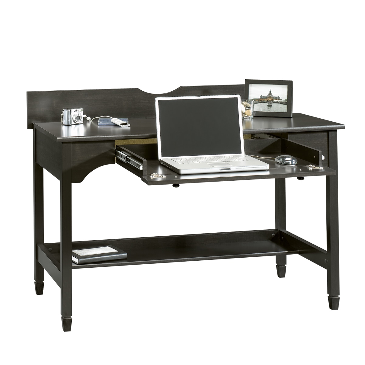 Sauder 409045 Edge Water 47-in Black Writing