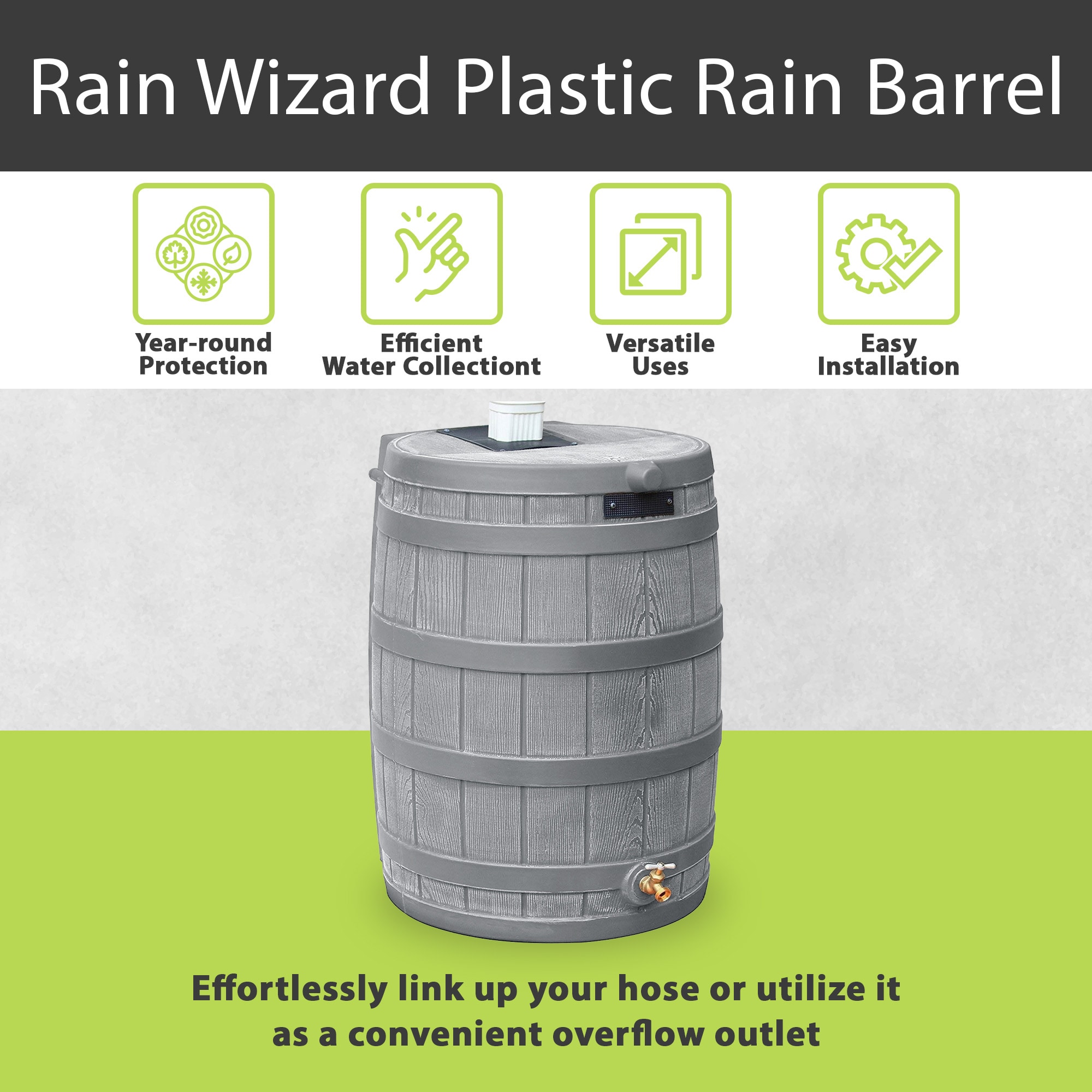 Good Ideas 401719 Rain-Barrels - View #2