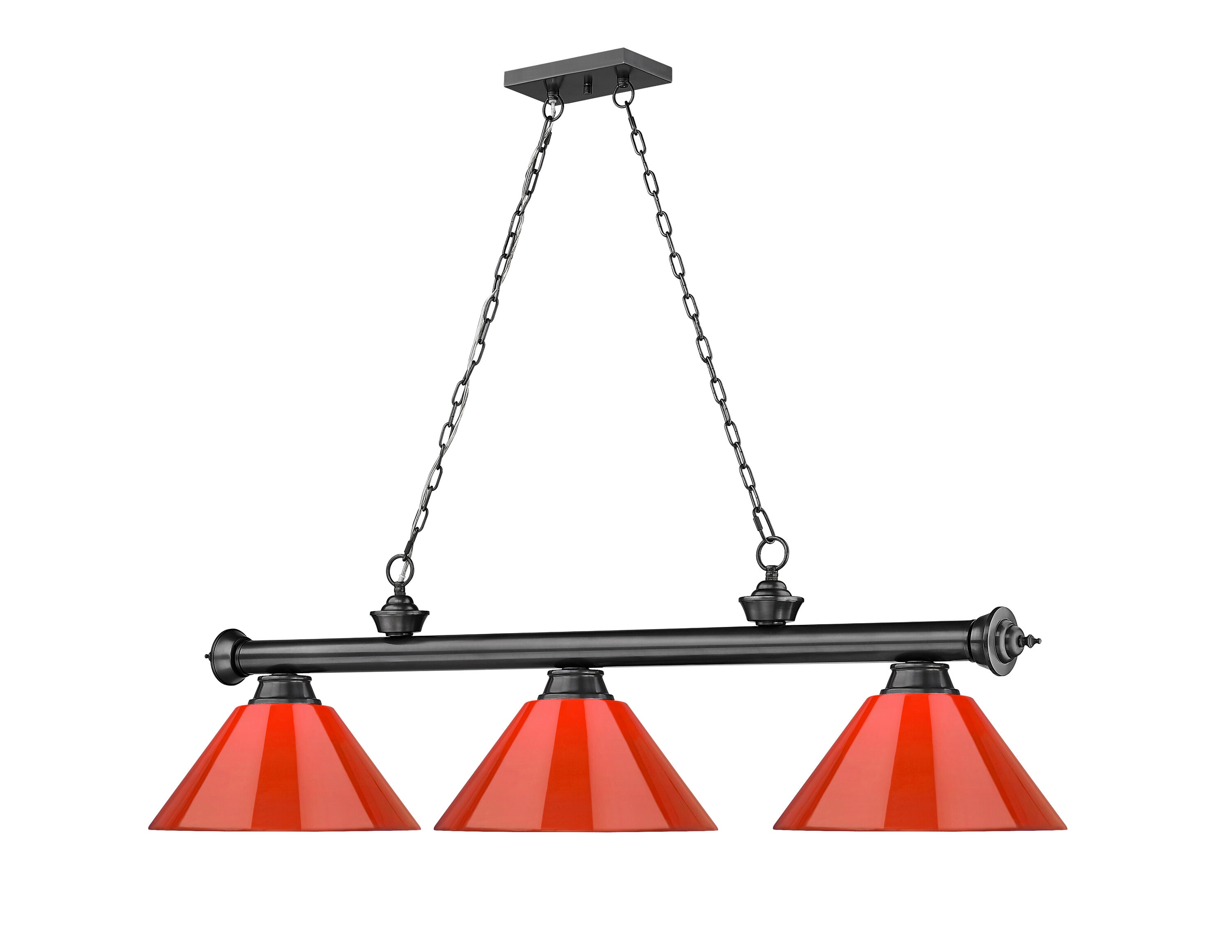 Z-Lite 2306-3BP-PRD Pool-Table-Lighting - View #3