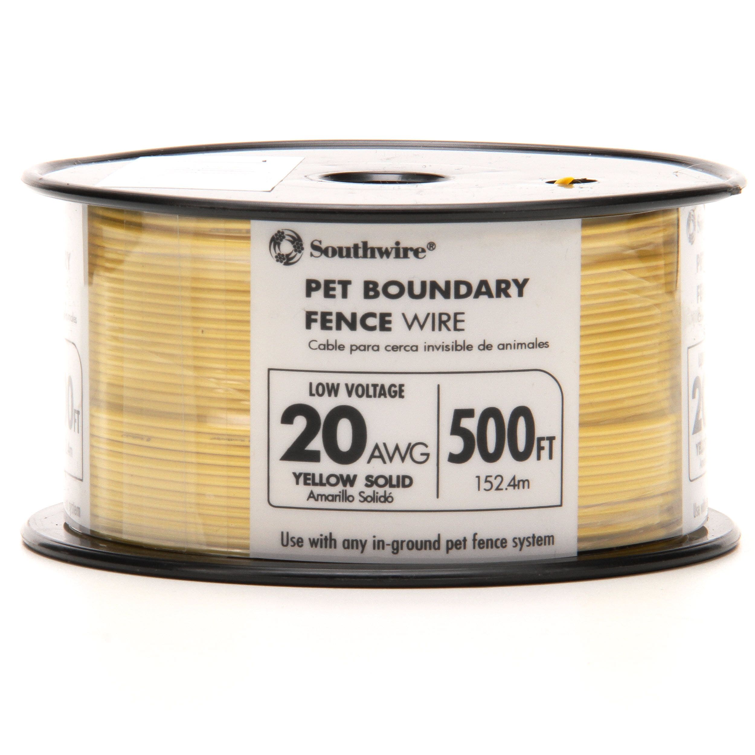58356401 Southwire Pet Boundary Fence Wire 20 Awg 500 Feet FREE SHIPPING 