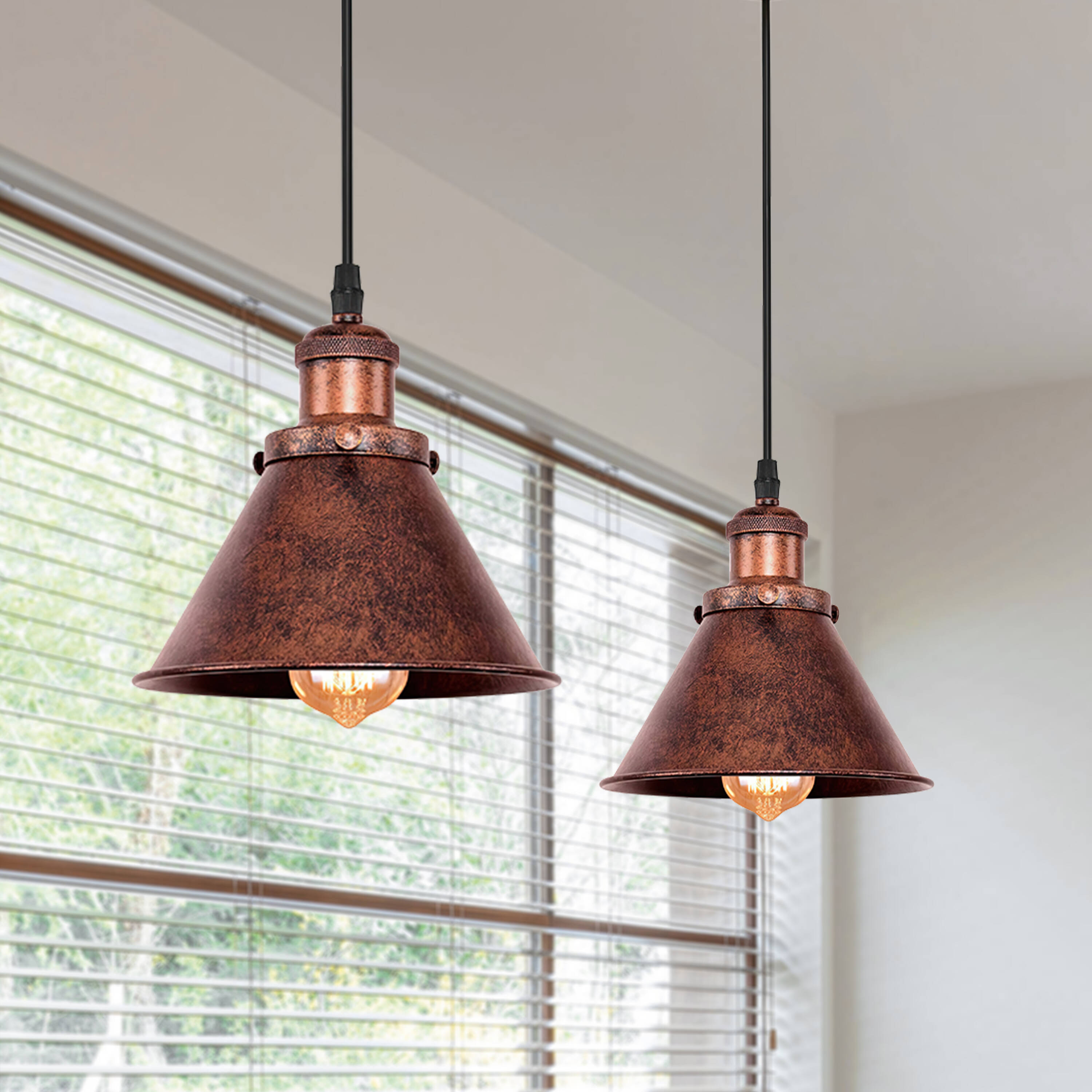 HUOKU PD1004341-2P Pendant-Lights - View #5