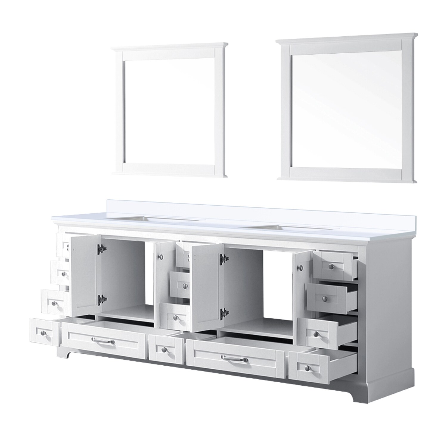 Lexora LD342284DAWQM34 Bath-Vanity-Combo - View #7