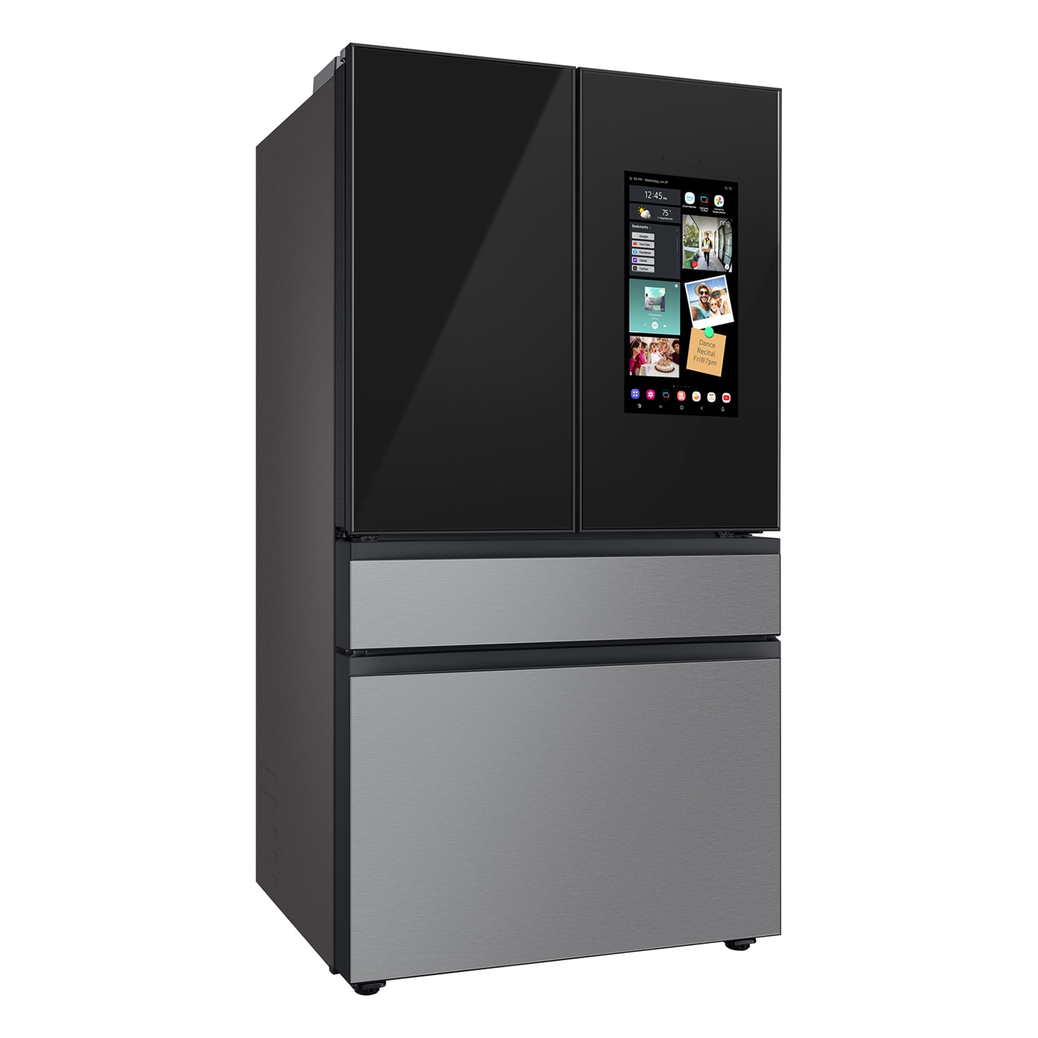 Samsung 28.6-cu ft 4-Door Smart French Door Refrigerator with Dual Ice ...