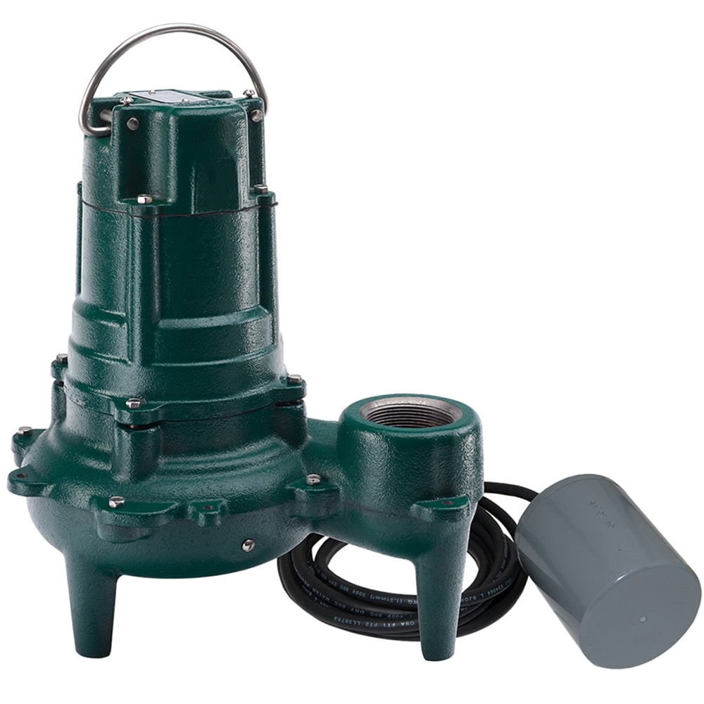 Zoeller 267-0032 1/2-HP 120-Volt 128-GPM Cast Iron Sewage Sump Pump