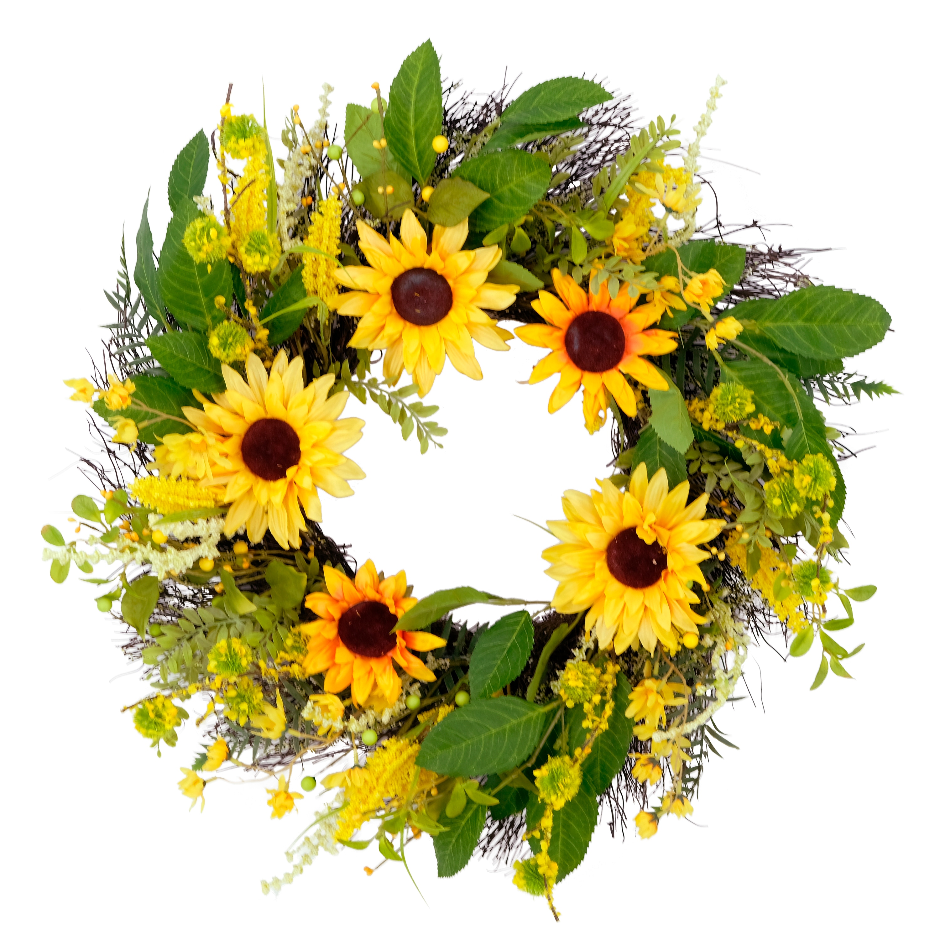 Puleo International 2589A-W24 24-in H Any occasion Hanging decoration Wreath