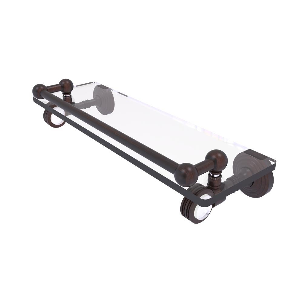 Allied Brass PG-1D-16-GAL-VB Pacific Grove Venetian Bronze Wall mount Bathroom Shelf ( 16-in x 3.5-in x 5-in )
