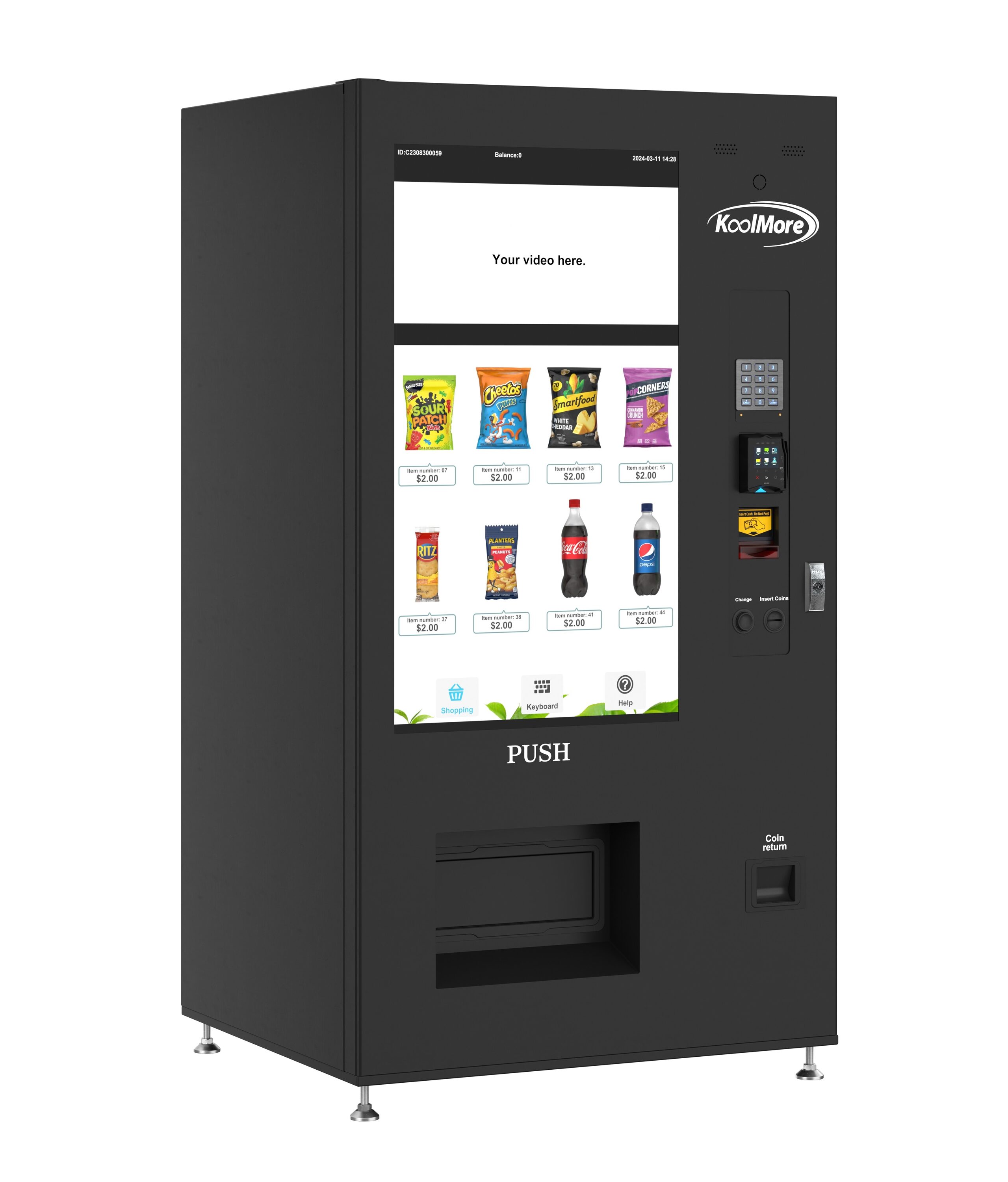 KoolMore LOW-KM-VMRWT-48BCR Commercial-Refrigerators - View #4