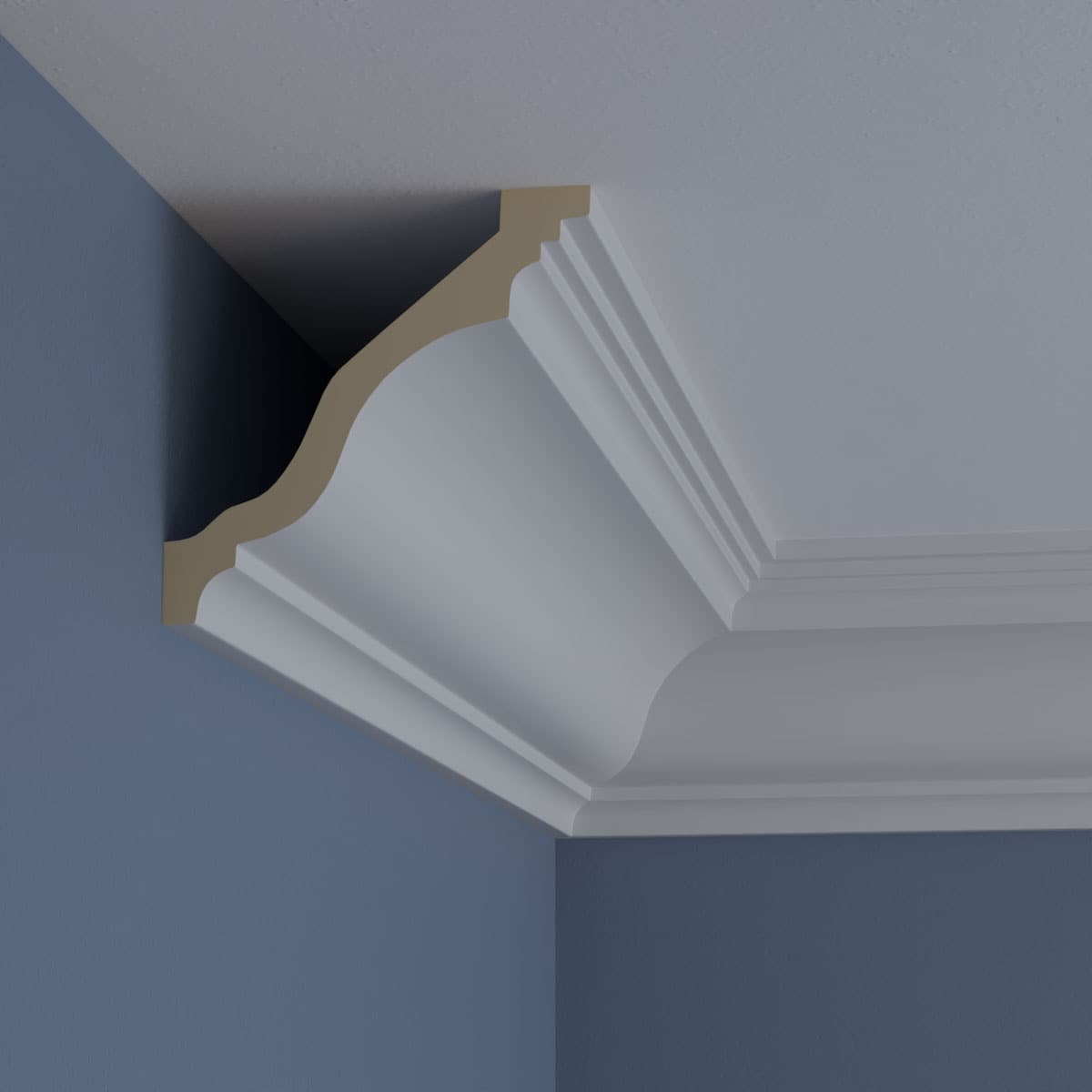 Ekena Millwork MLD06X06X08ED Crown-Moulding - View #9