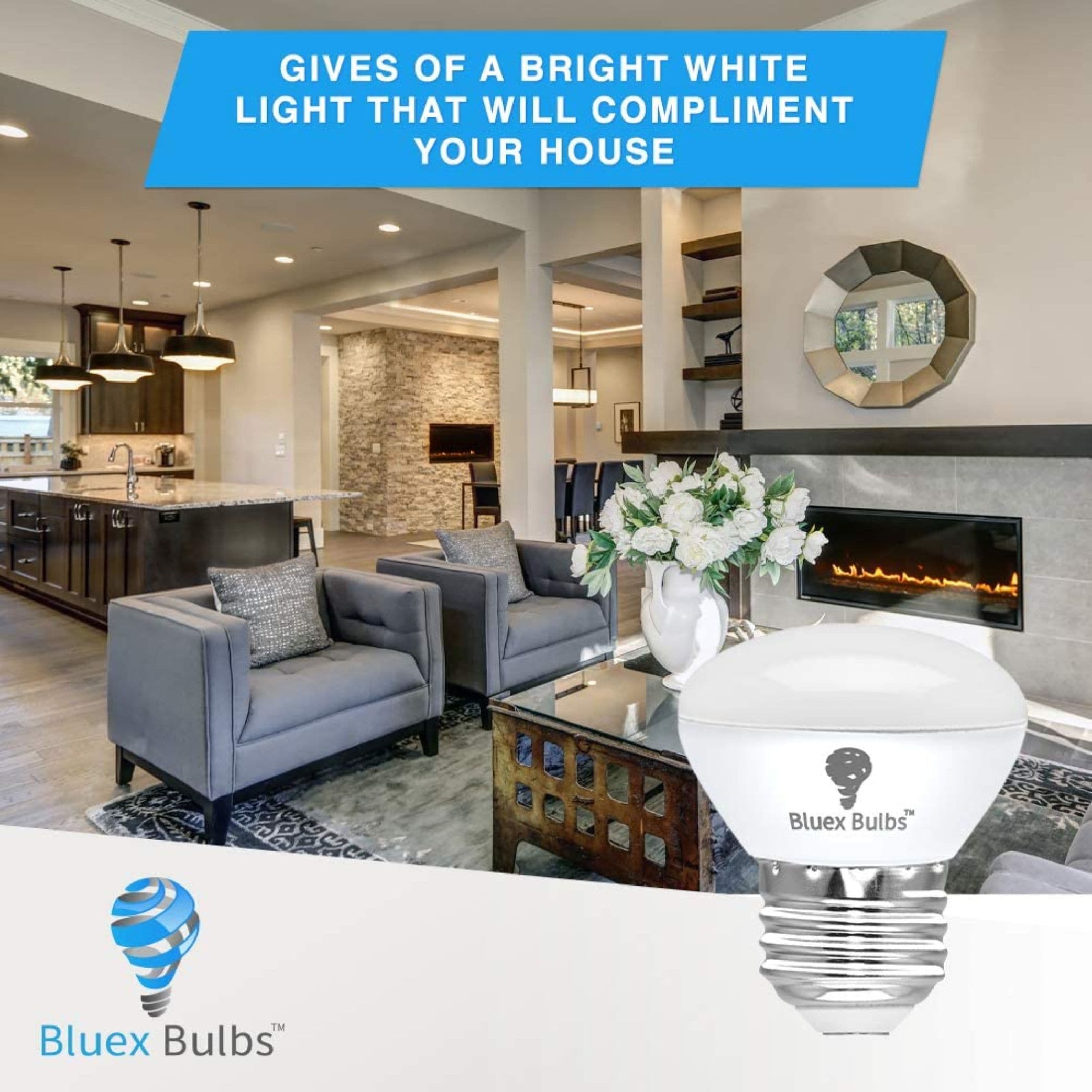 Bluex Bulbs SMALL-R14-6W-3K Led-Lights - View #5