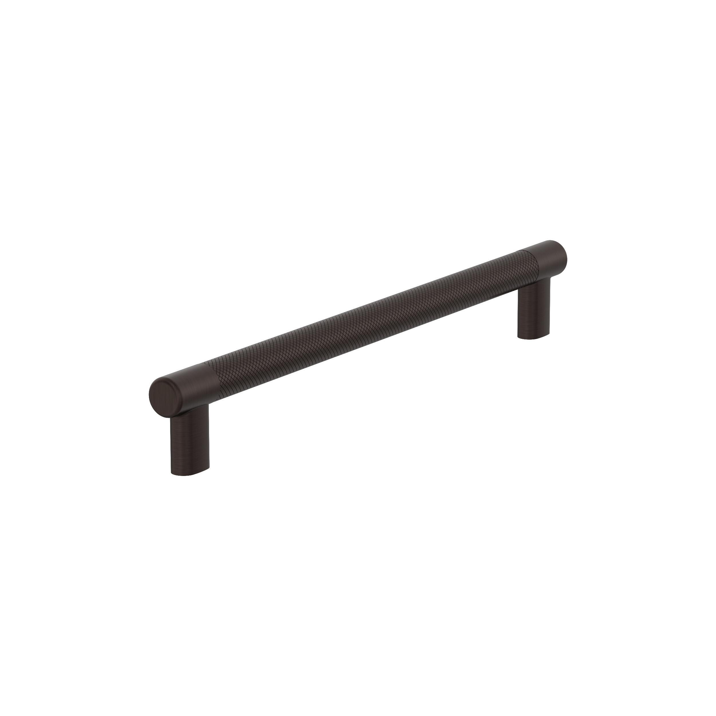 Amerock BP54070ORB Bronx 12-in , 305mm Center to Center Oil Rubbed Bronze Cylindrical Bar For Use on Appliances Drawer Pulls