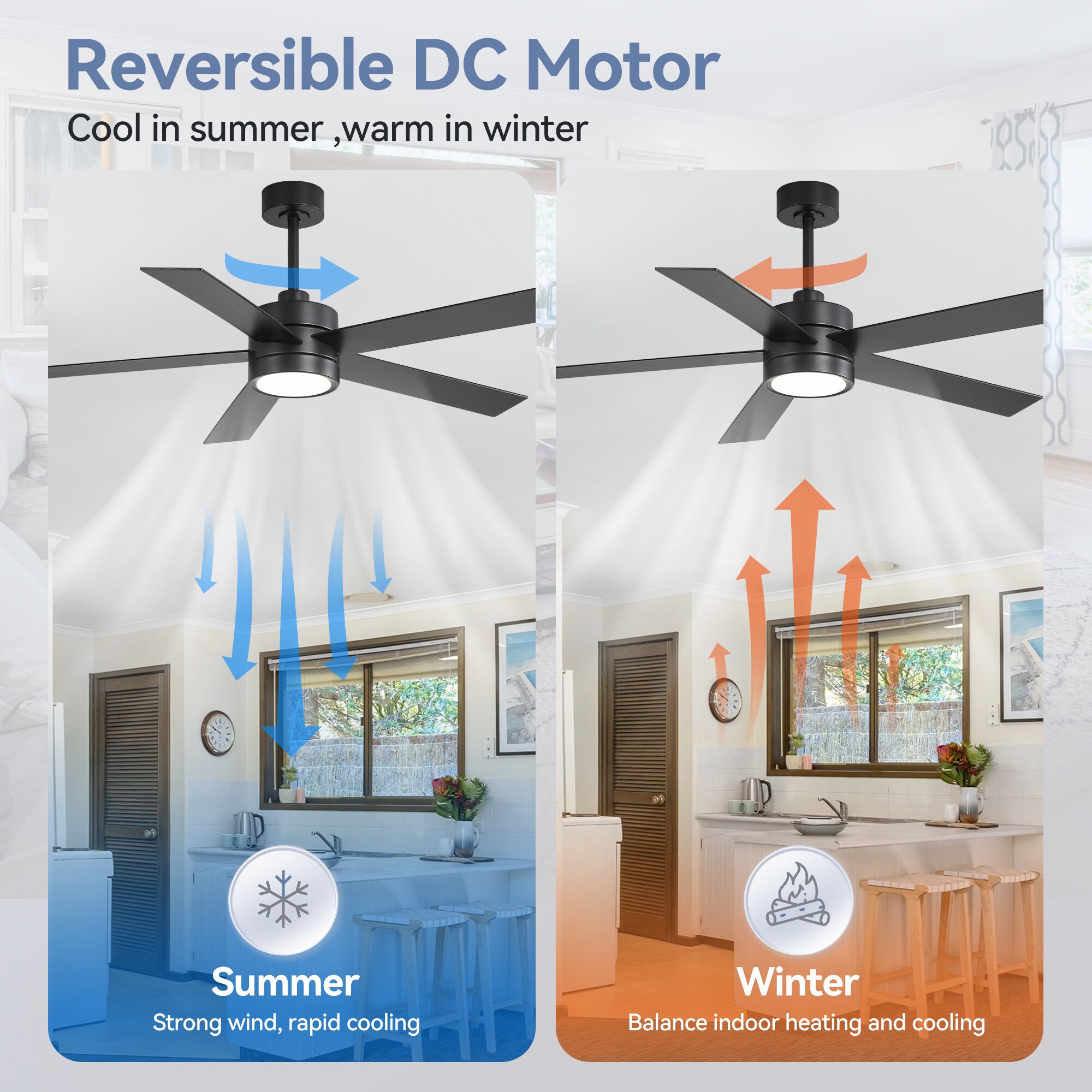 Breezary 23040-BLK Ceiling-Fans - View #7