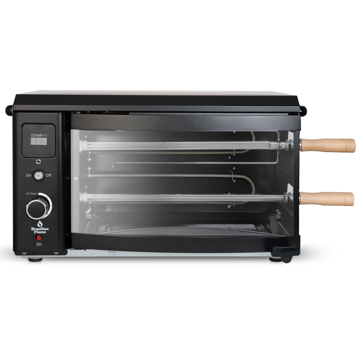 Brazilian Flame BD-02X-BLACK Grill-Rotisseries - View #9