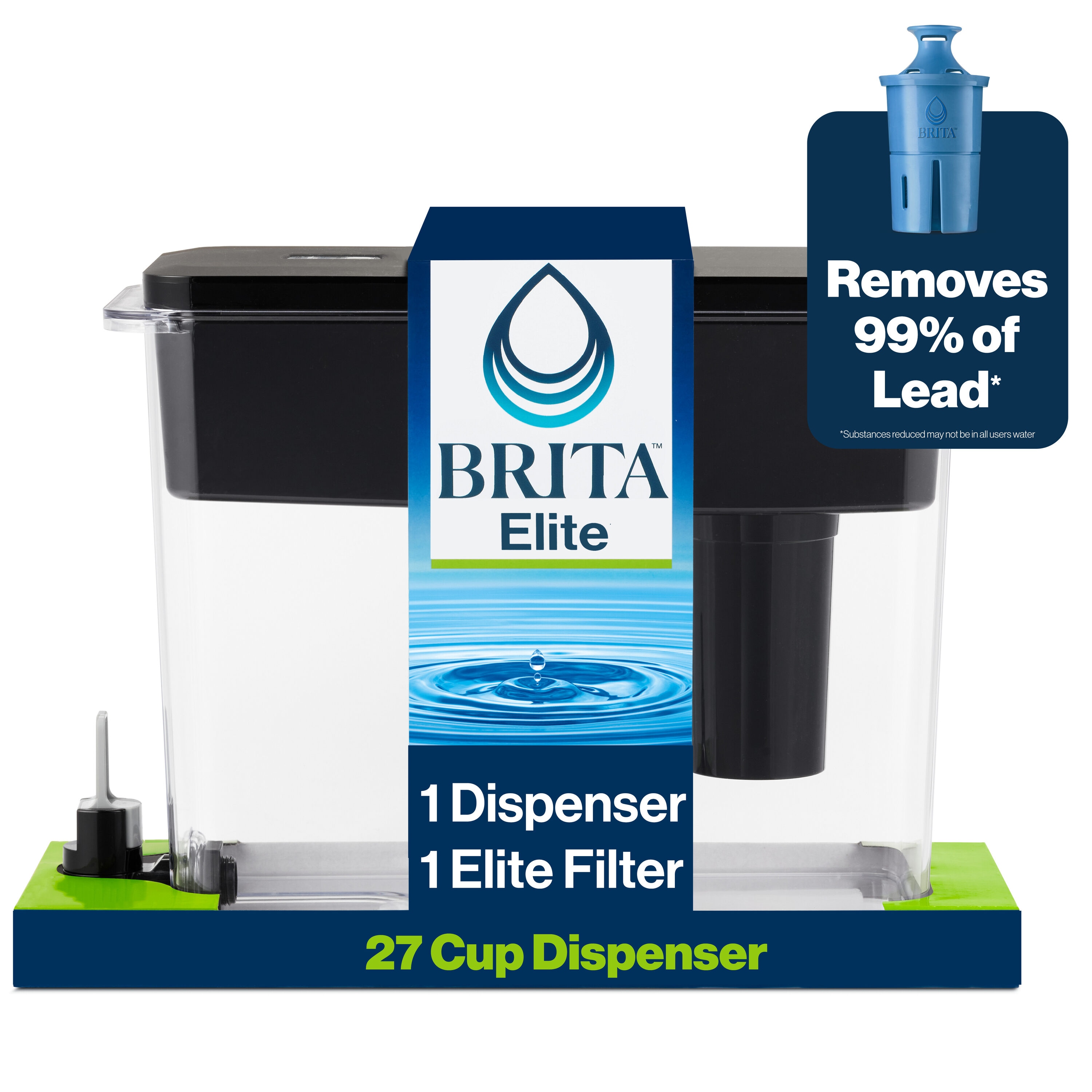 Brita outlets UltraMax 18 Cup Dispenser + 15 Replacement Filters