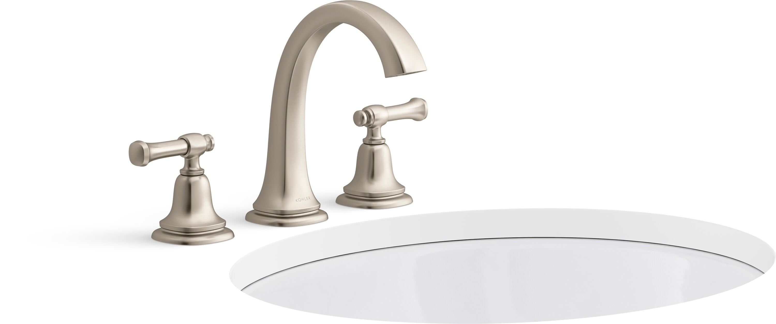 KOHLER REC27819-4D-BN Lavatory-Faucets - View #2