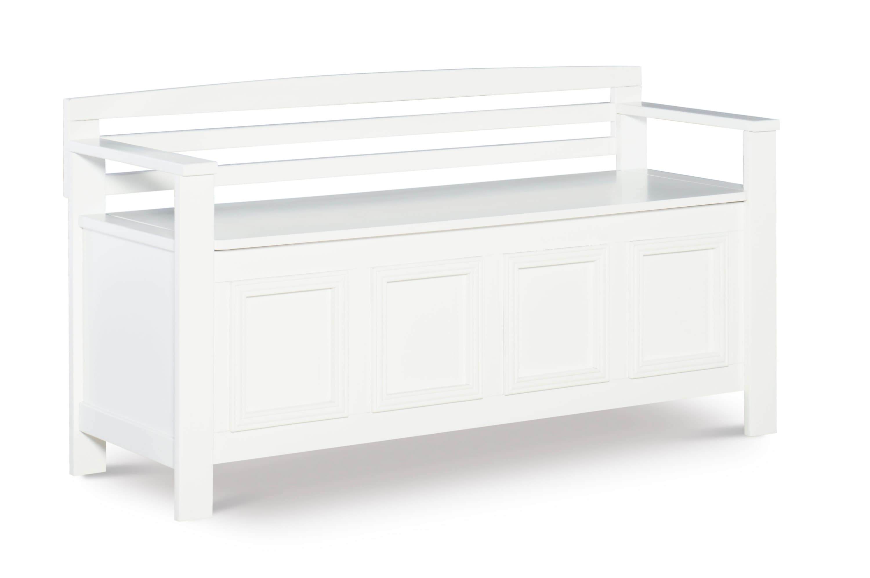 Linon 84016WHT-01-KD-U bench - View #4