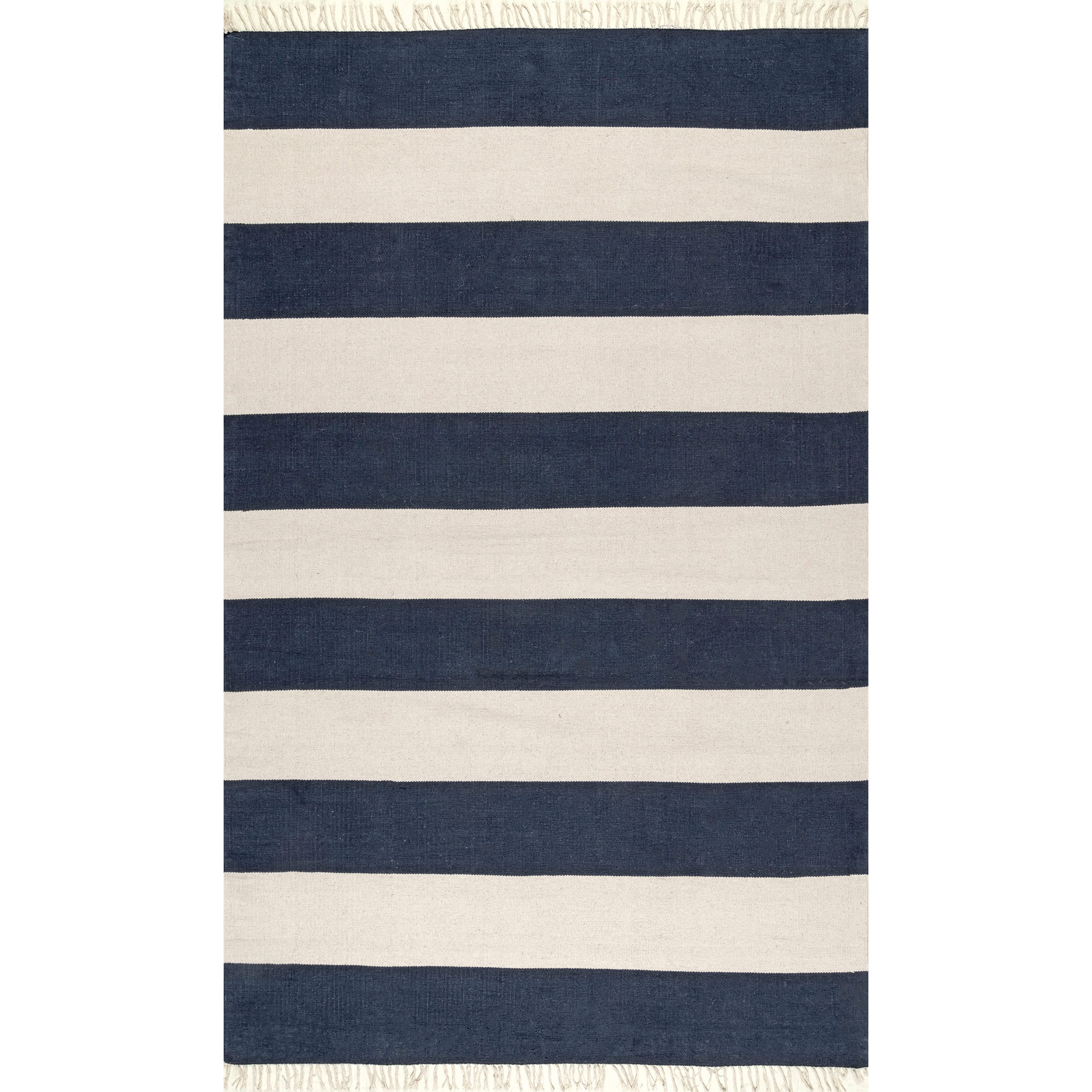 nuLOOM Nautical Anchors Navy 5 ft. x 8 ft. Indoor/Outdoor Patio Area Rug  HJAIR16B-508 - The Home Depot