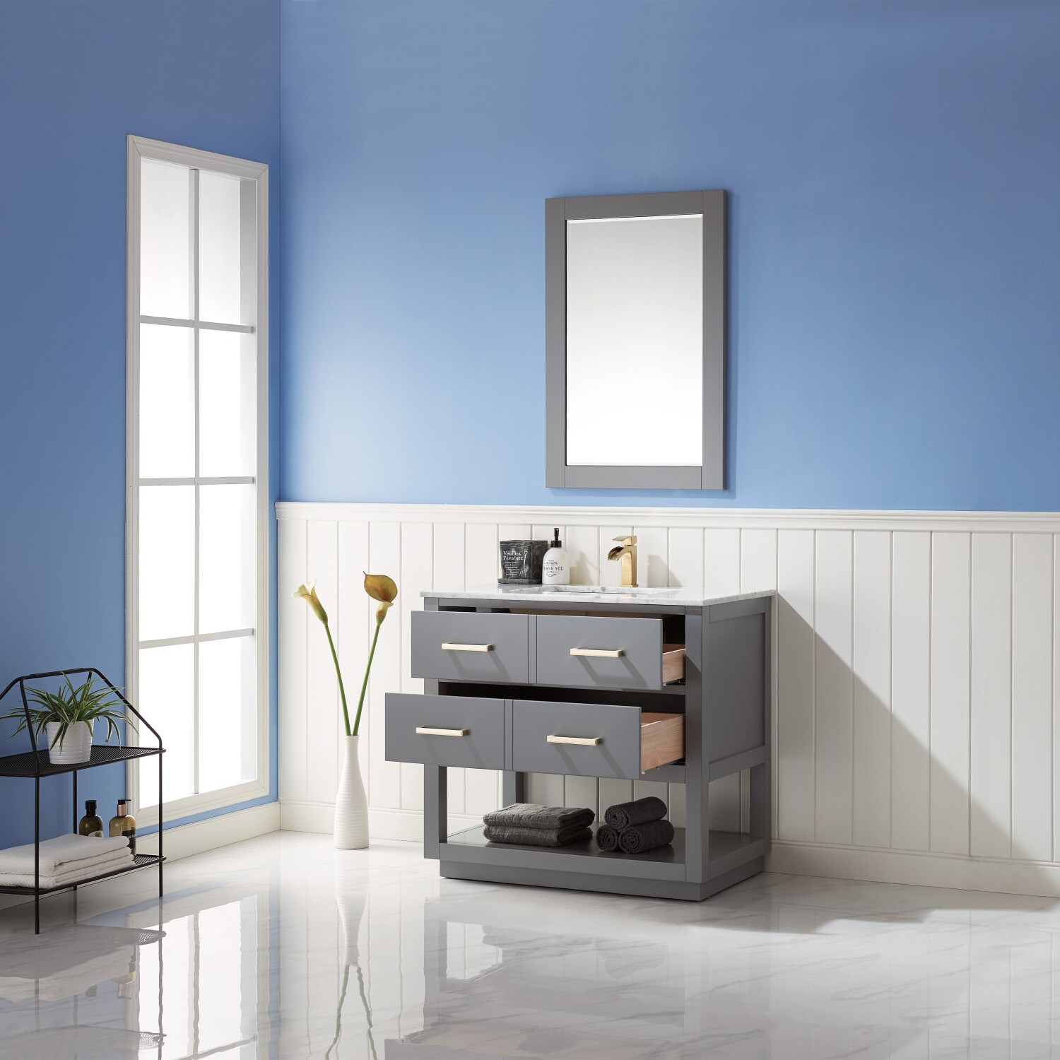 Altair 532036-GR-CA Bath-Vanity-Combo - View #7