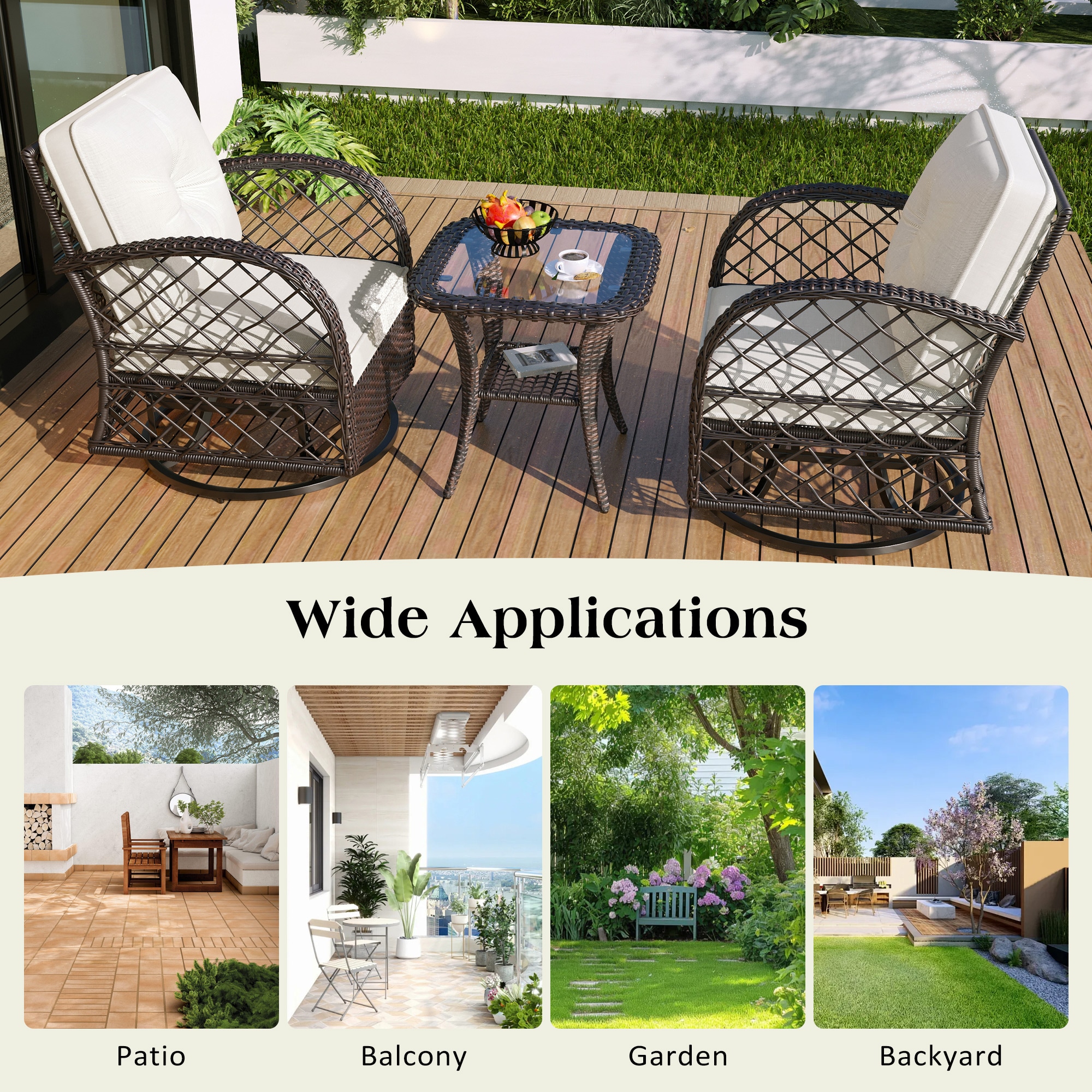 ModernLuxe L-N719P234190D Patio-Conversation-Sets - View #3